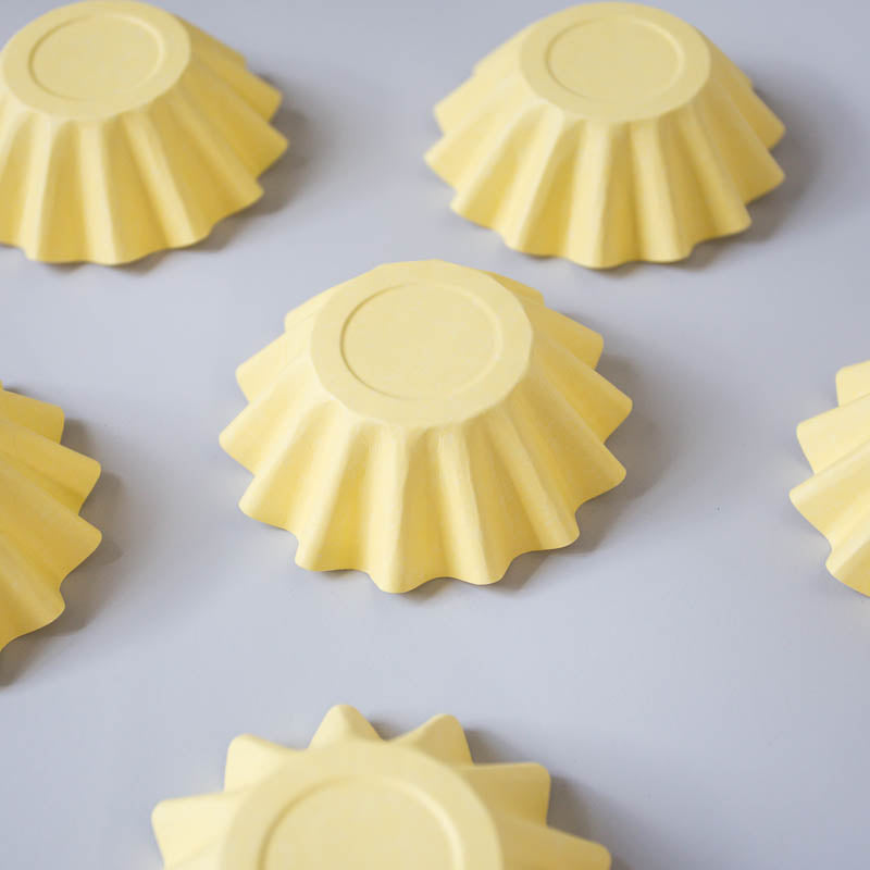 Papyrus Pastel Yellow Bloom Baking Cups 24 Pack