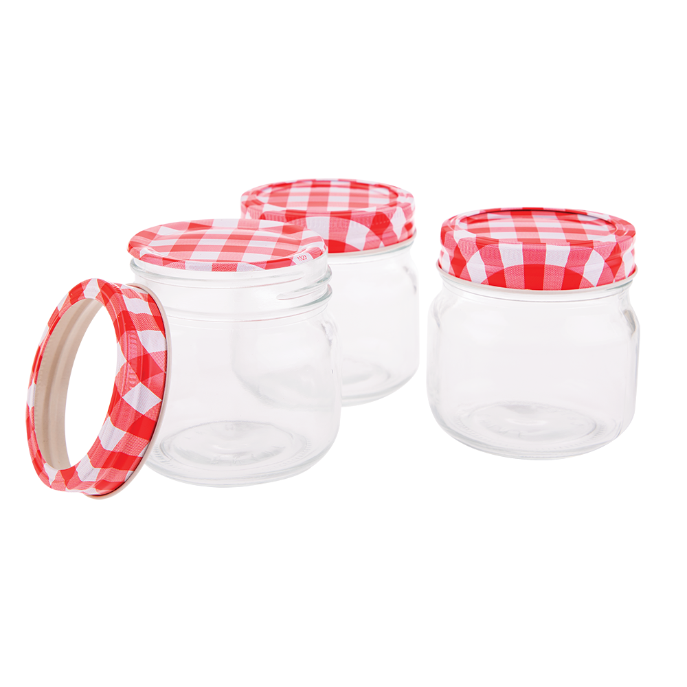 Appetito Preserving Jars 250ml Set of 6