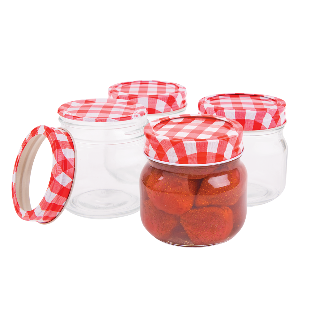 Appetito Preserving Jars 250ml Set of 6
