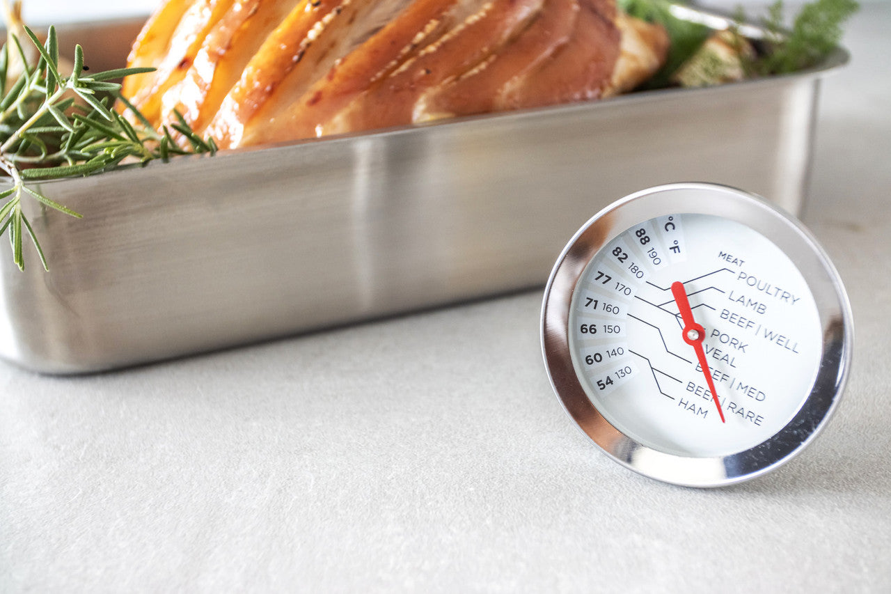 MasterCraft Deluxe Stainless Steel Meat Thermometer 7.5cm