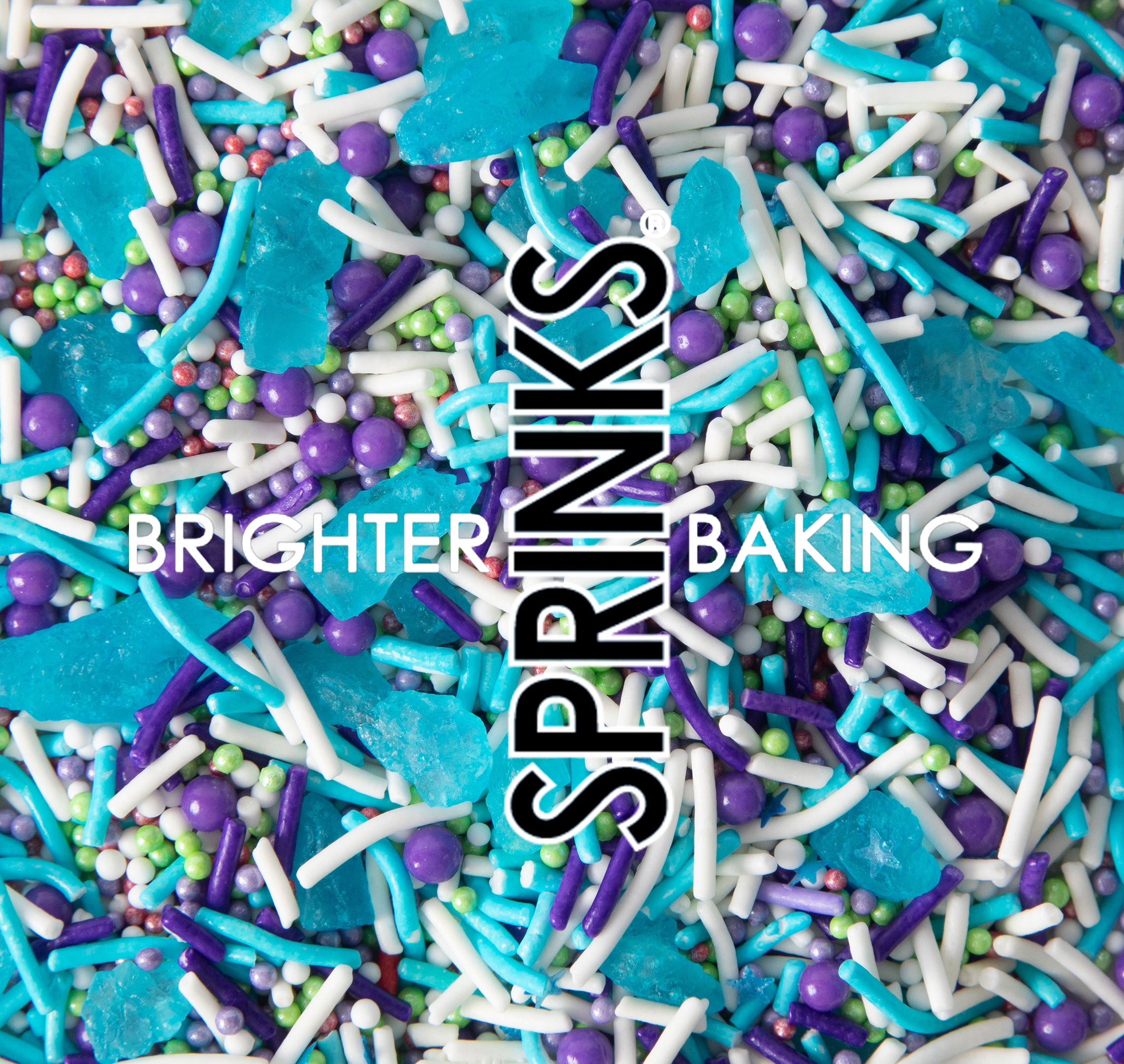 Sprinks Rock N Roll Sprinkles Blue 500g