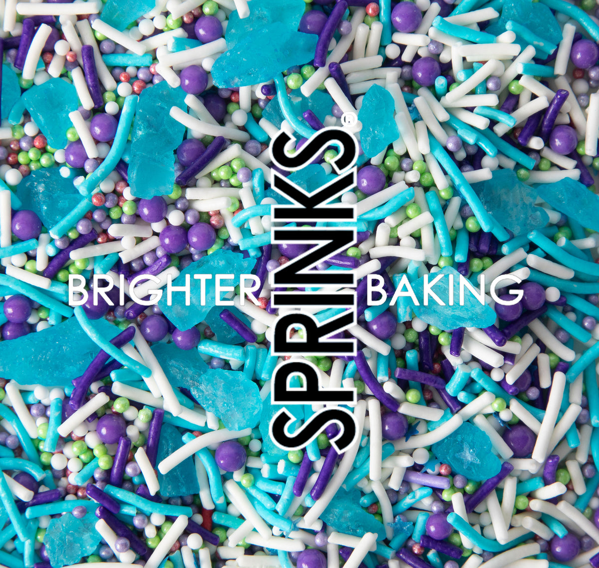 Sprinks Rock N Roll Sprinkles Blue 500g