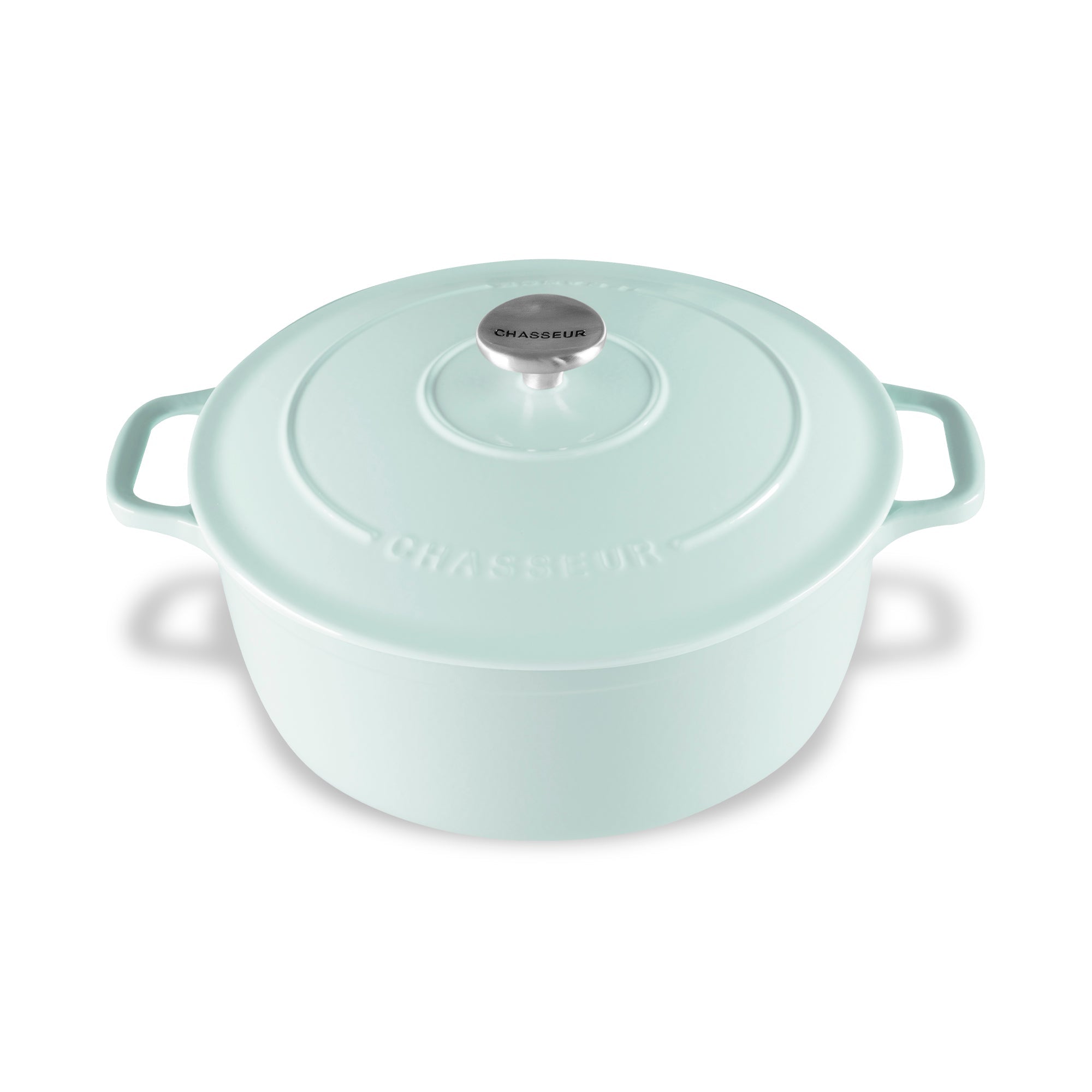 Chasseur Round French Oven - Duck Egg Blue