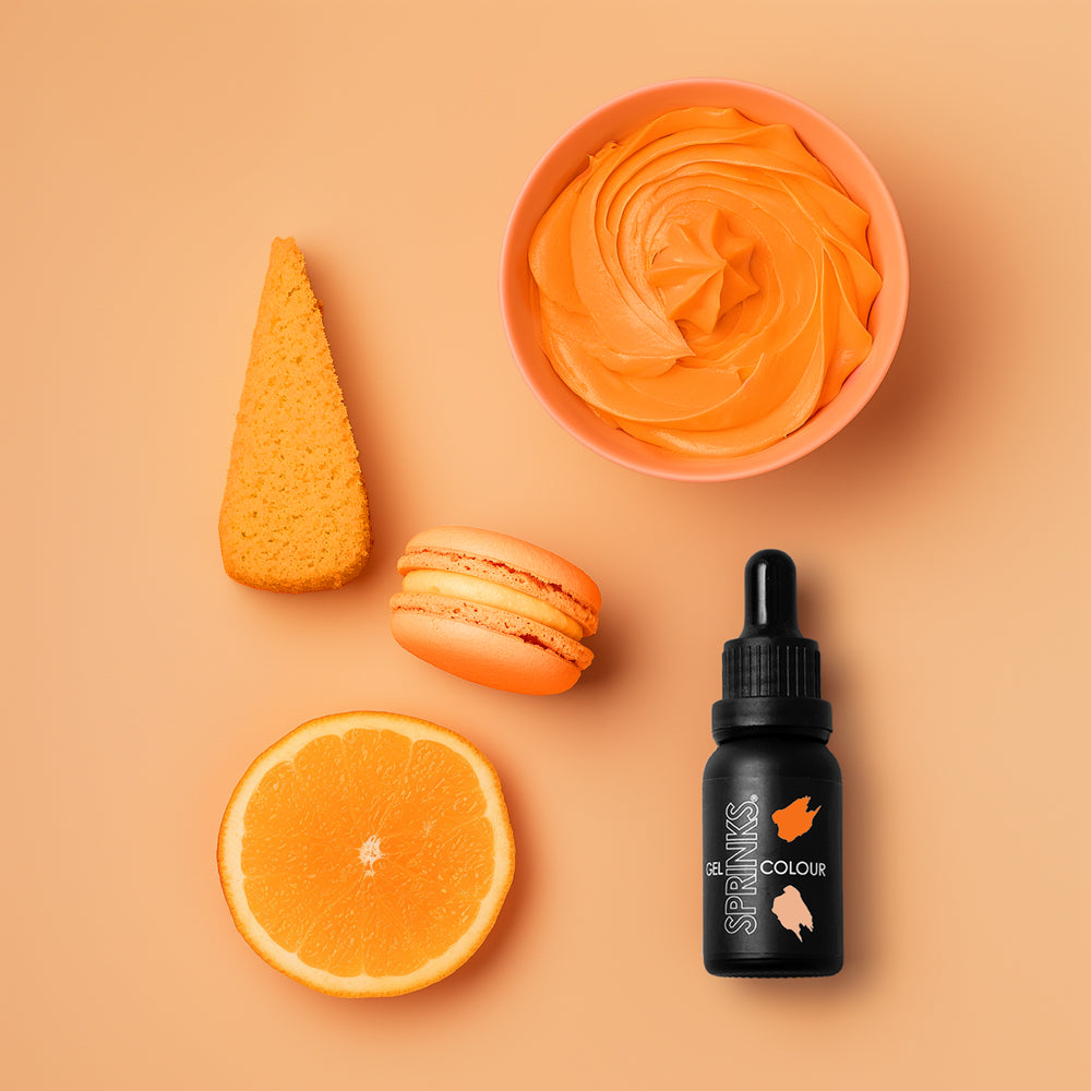 Sprinks Sunset Orange Gel Colour 15ml