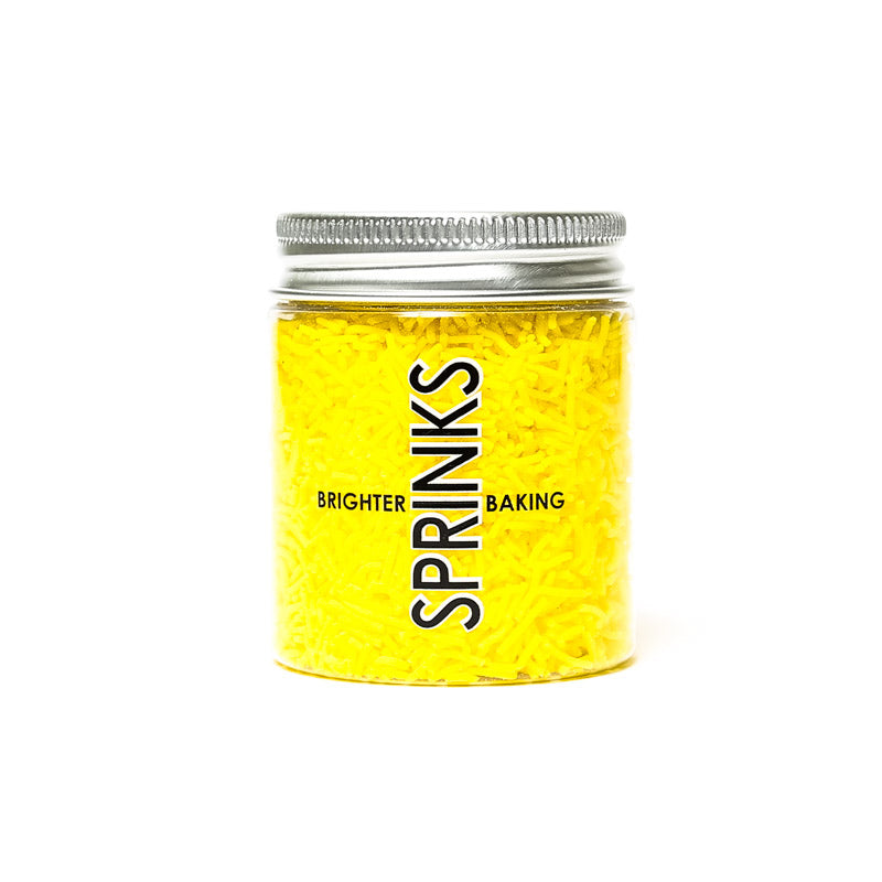 Sprinks Jimmies Yellow 1mm 60g