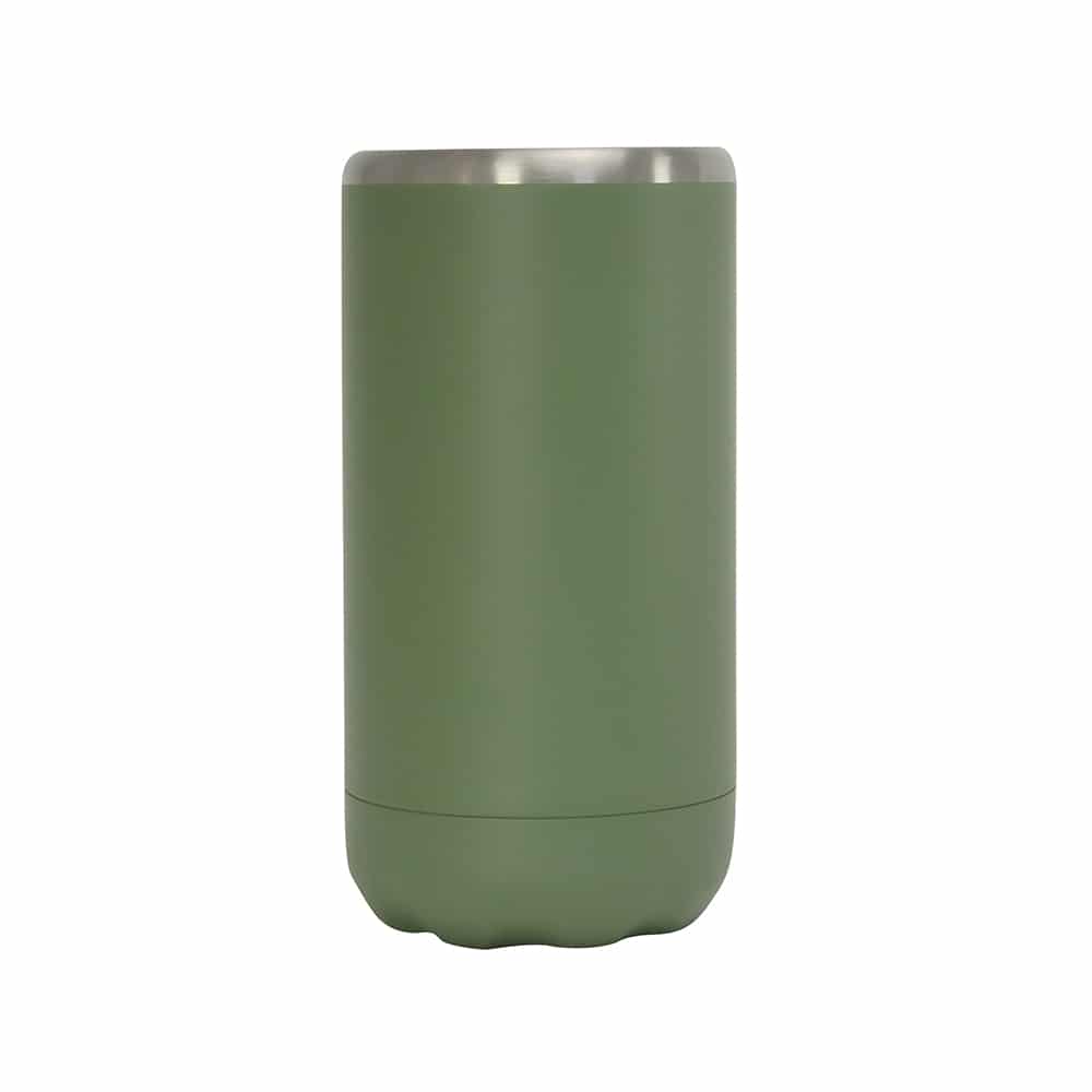Annabel Trends Stainless Steel Can Cooler Double Walled Skinny White