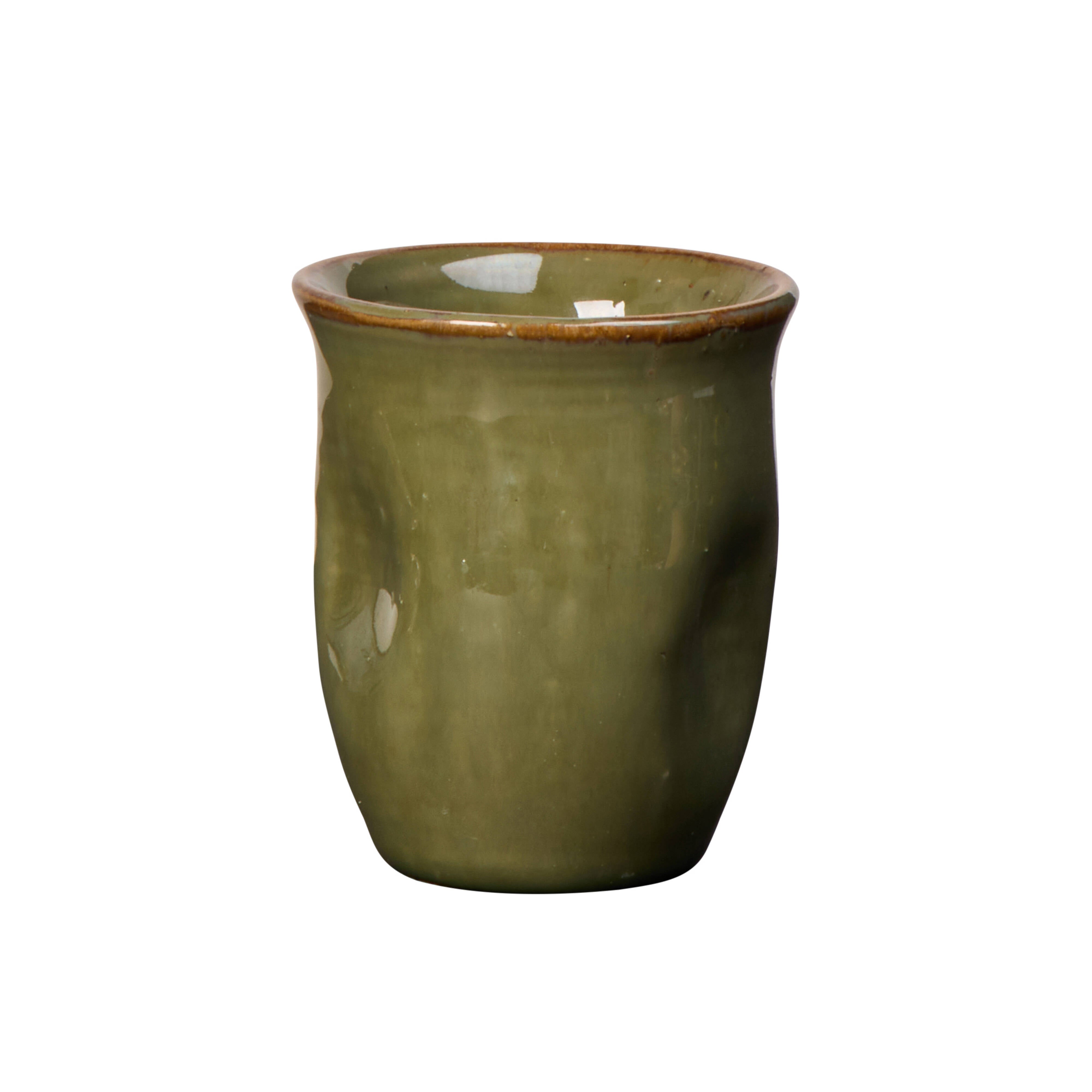 Leaf & Bean Espresso Cup Green