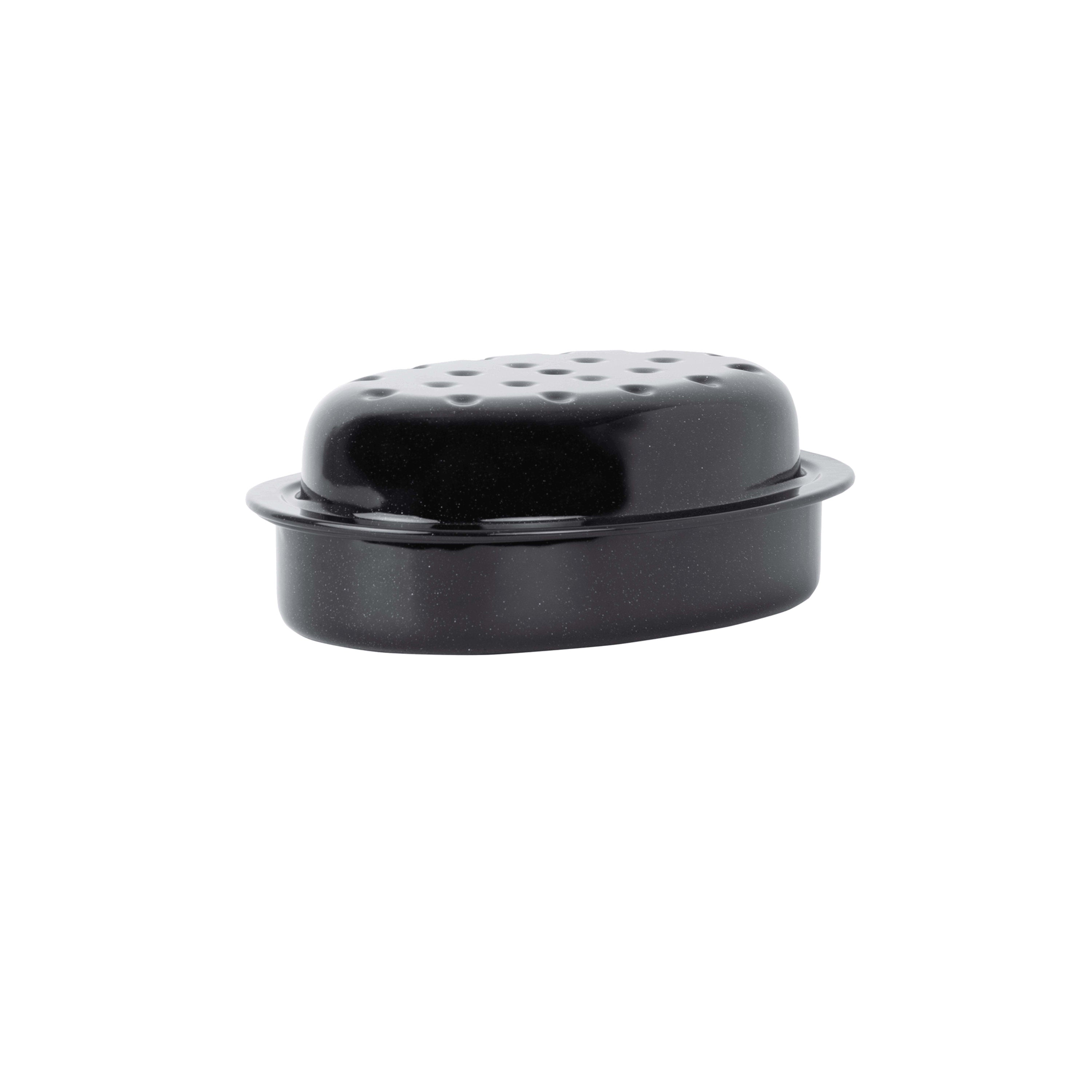 Wham Enamel Covered Oval Roaster 33cm