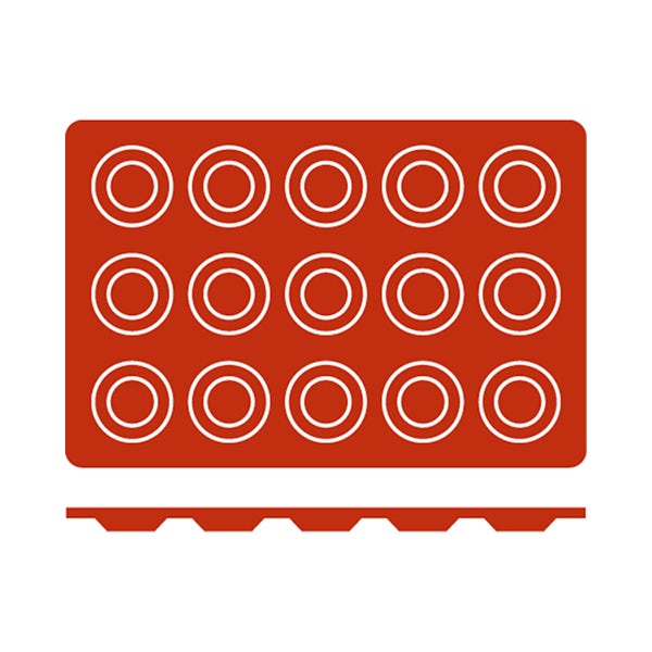 Frenti Silicone Mould - Mini Tartaleta 15 Cup