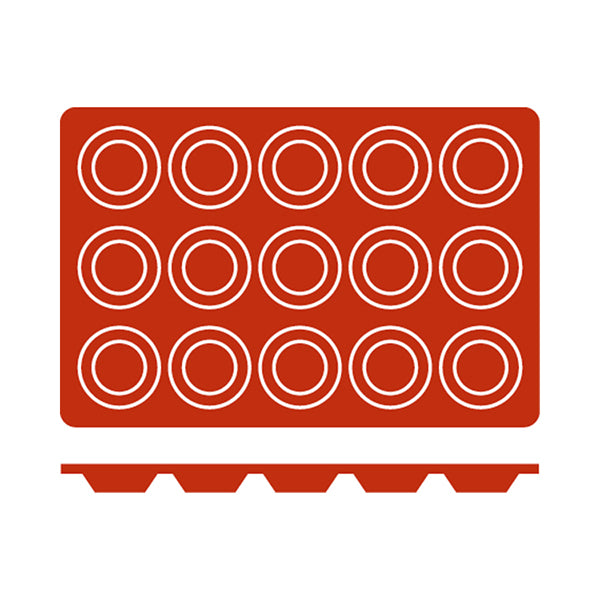 Frenti Silicone Mould - Tartaleta 15 Cup