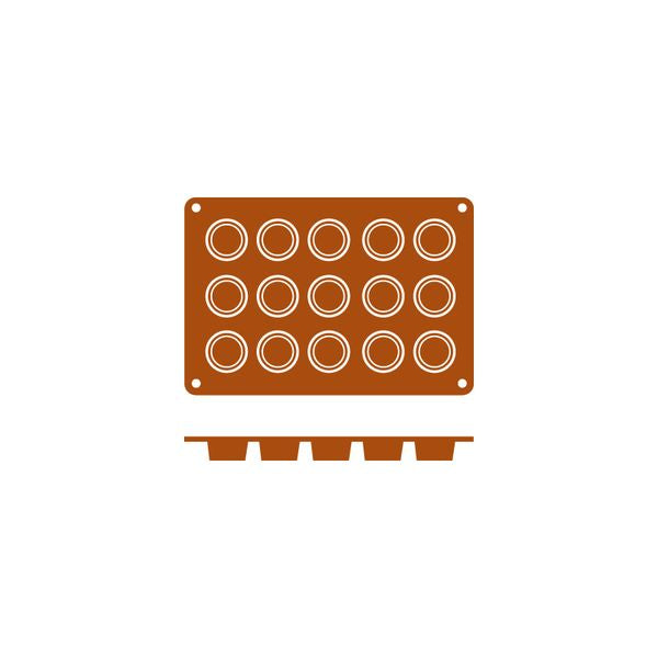 Frenti Silicone Mould - Petit Four 15 Cup