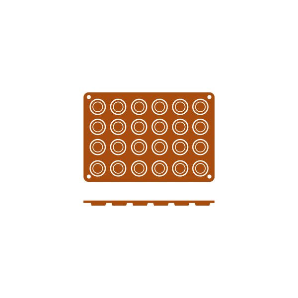 Frenti Silicone Mould - Florentino 24 Cup