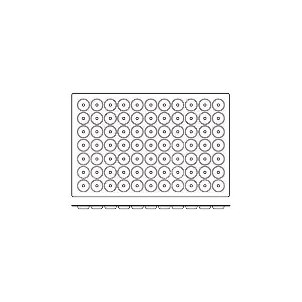 Frenti Silicone Mould - Mini Savarin 77 Cup (41x12mm 12ml)
