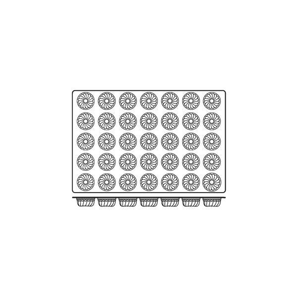 Frenti Silicone Mould - Gugelhupf 35 Cup (60x38mm 90ml)
