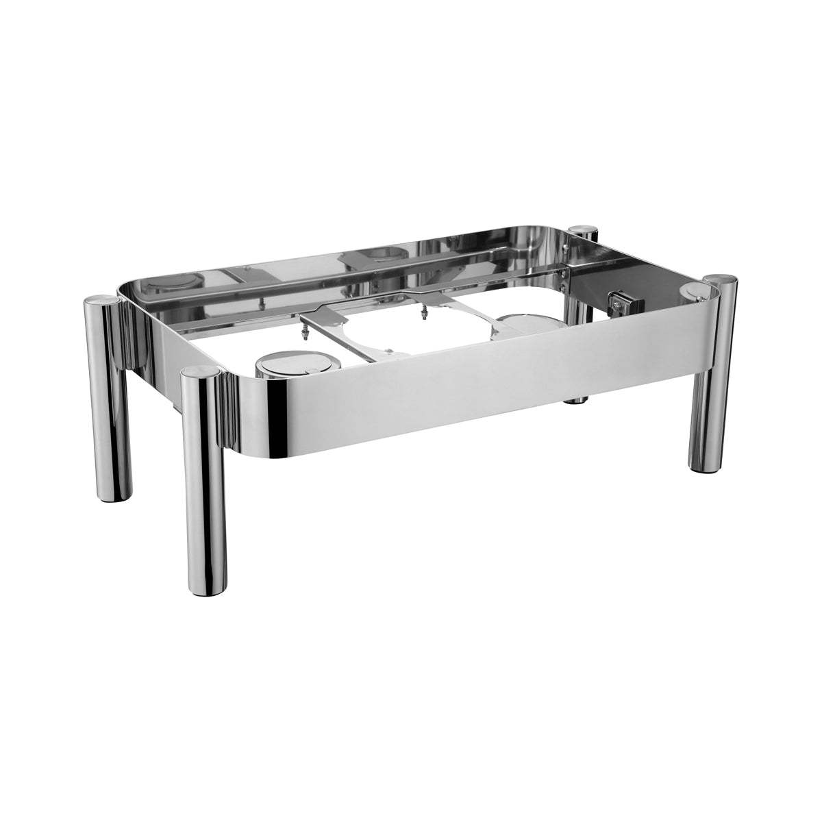 Chef Inox Chafer Stand Rectangular Stainless Steel 1/1 GN to Suit 54901