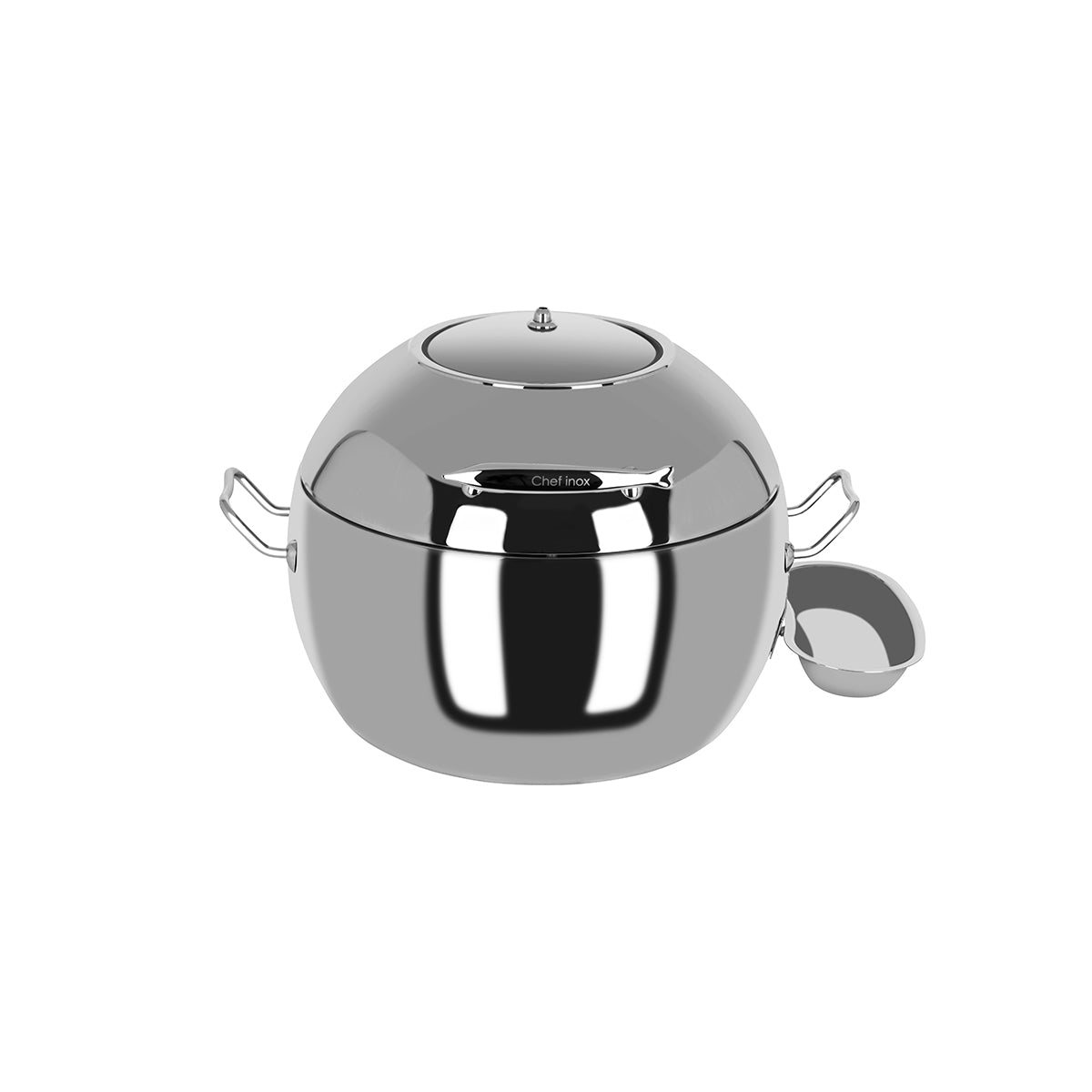 Chef Inox Deluxe Soup Station 11L with Glass Lid & Side Dish