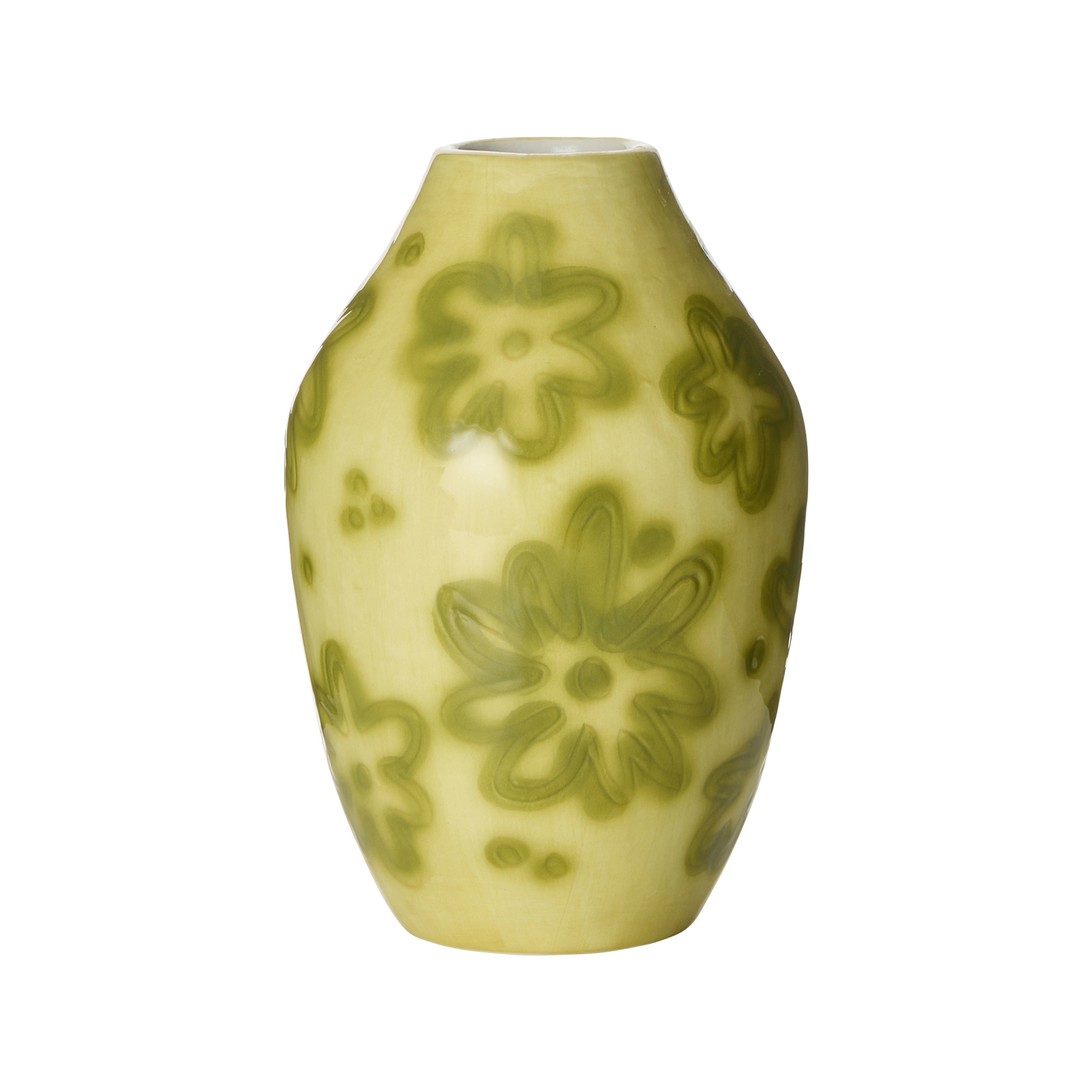 Emporium Haze Vase Collection Green Tones