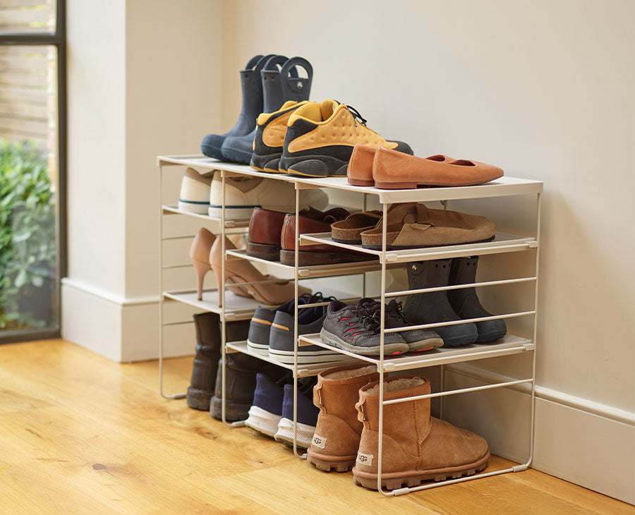 Joseph Joseph Level Plus Adjustable Shoe Rack - Stores 12 Pairs