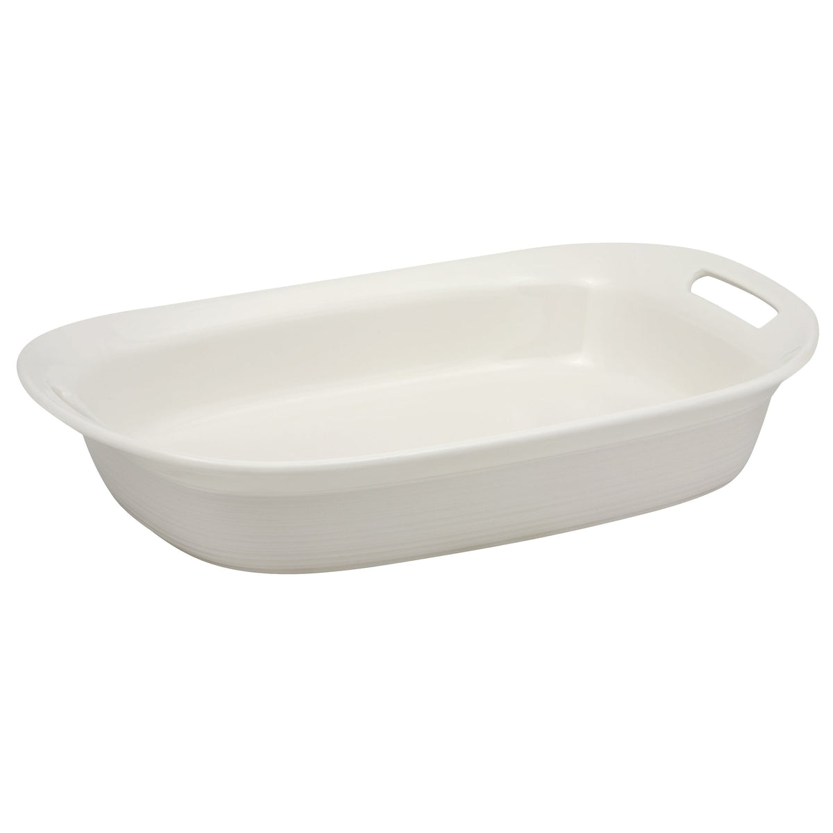 Corningware Etch White Oblong Baking Dish (2.85L)