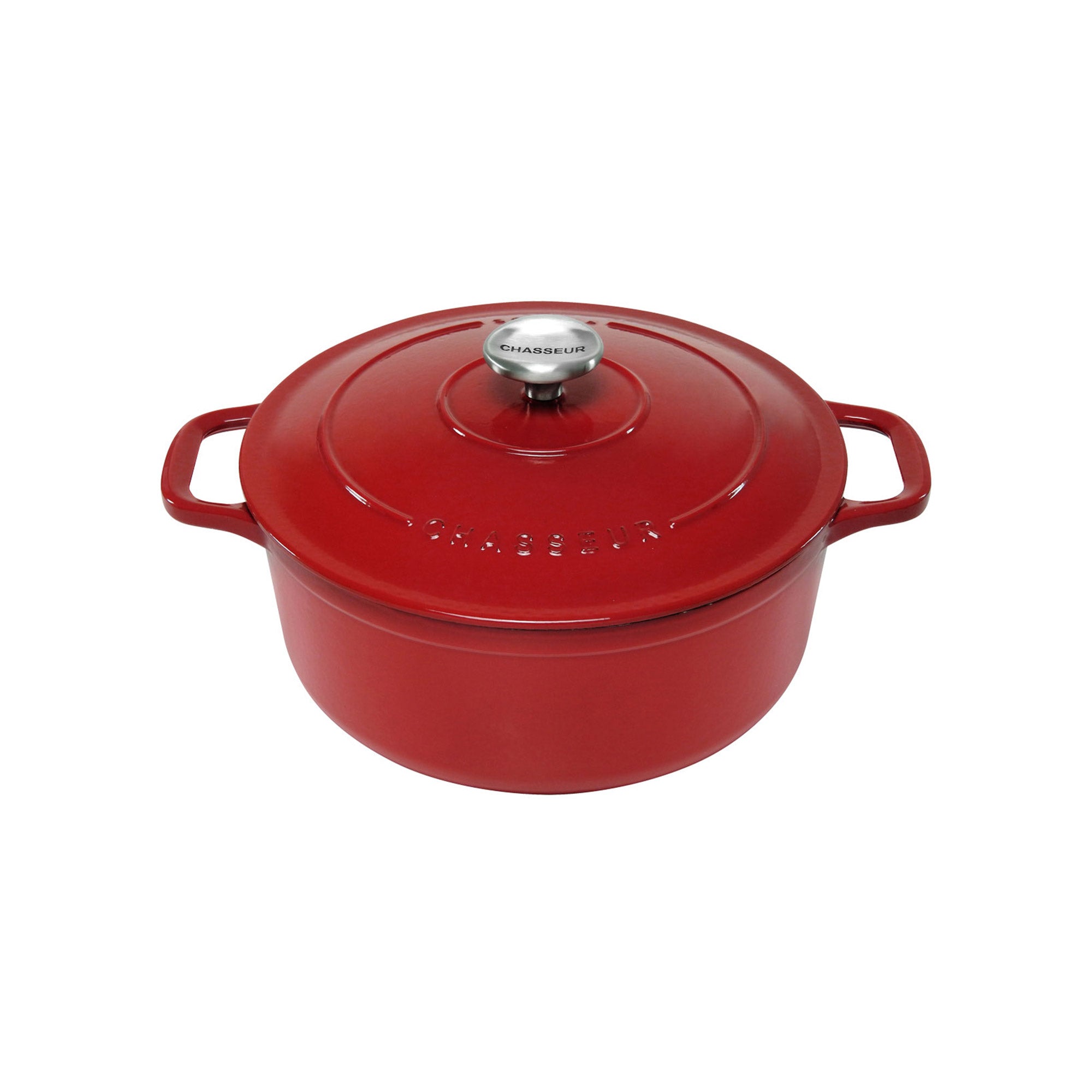 Chasseur Round French Oven - Red