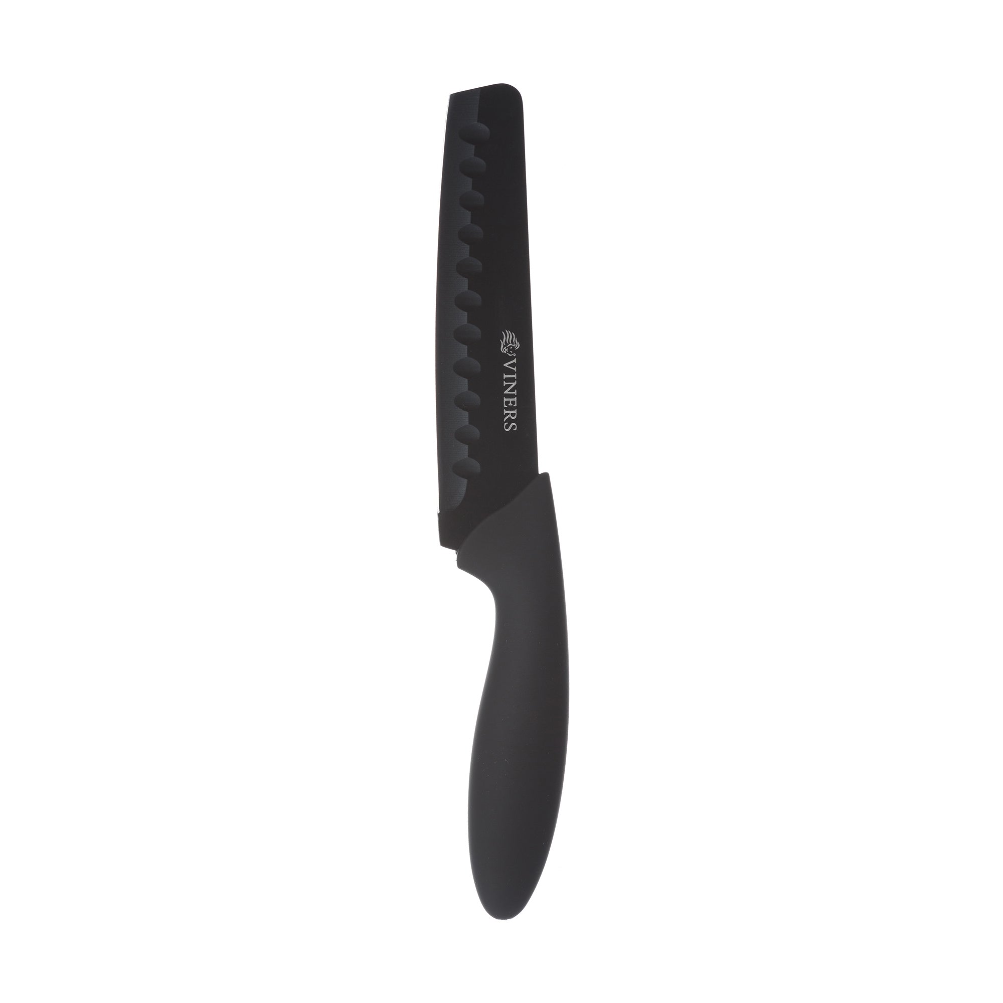 Viners Assure Santoku Knife, 15cm / 6" - Black