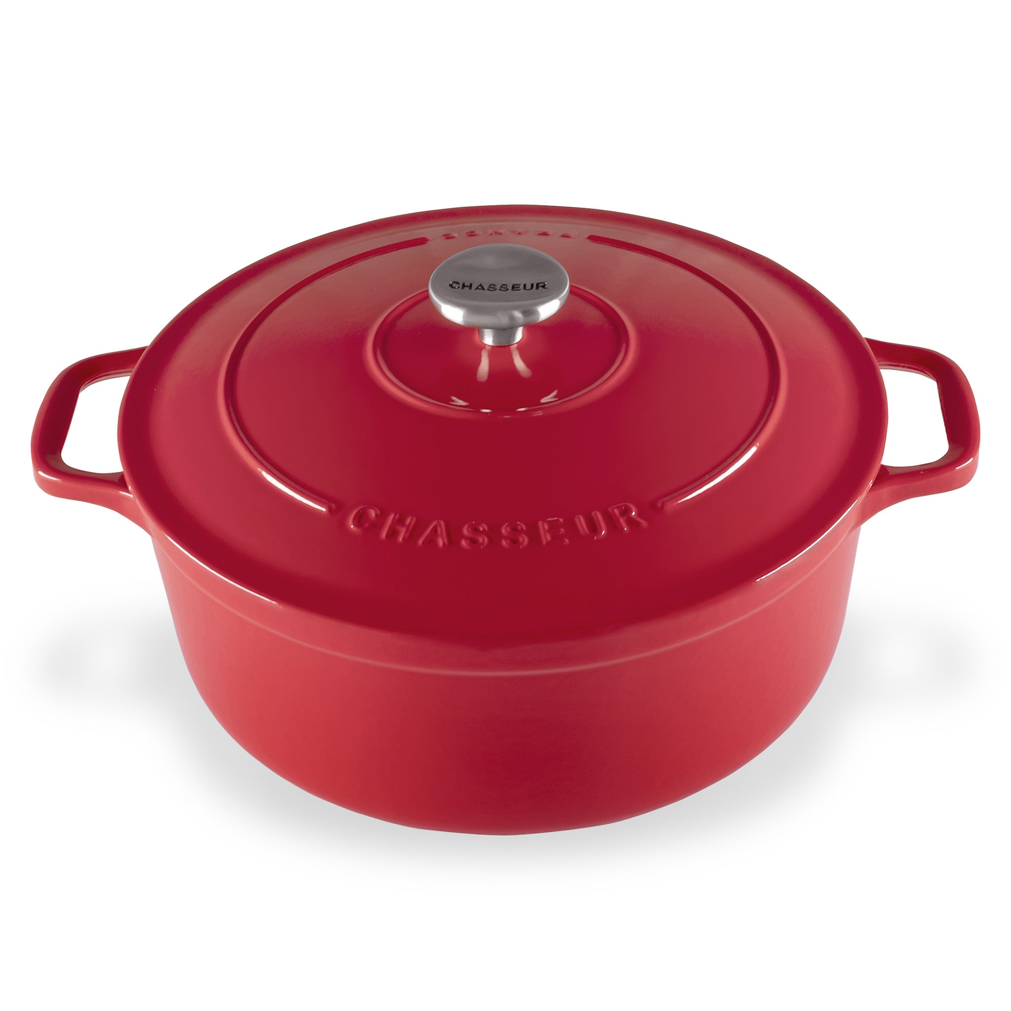 Chasseur Round French Oven - Red