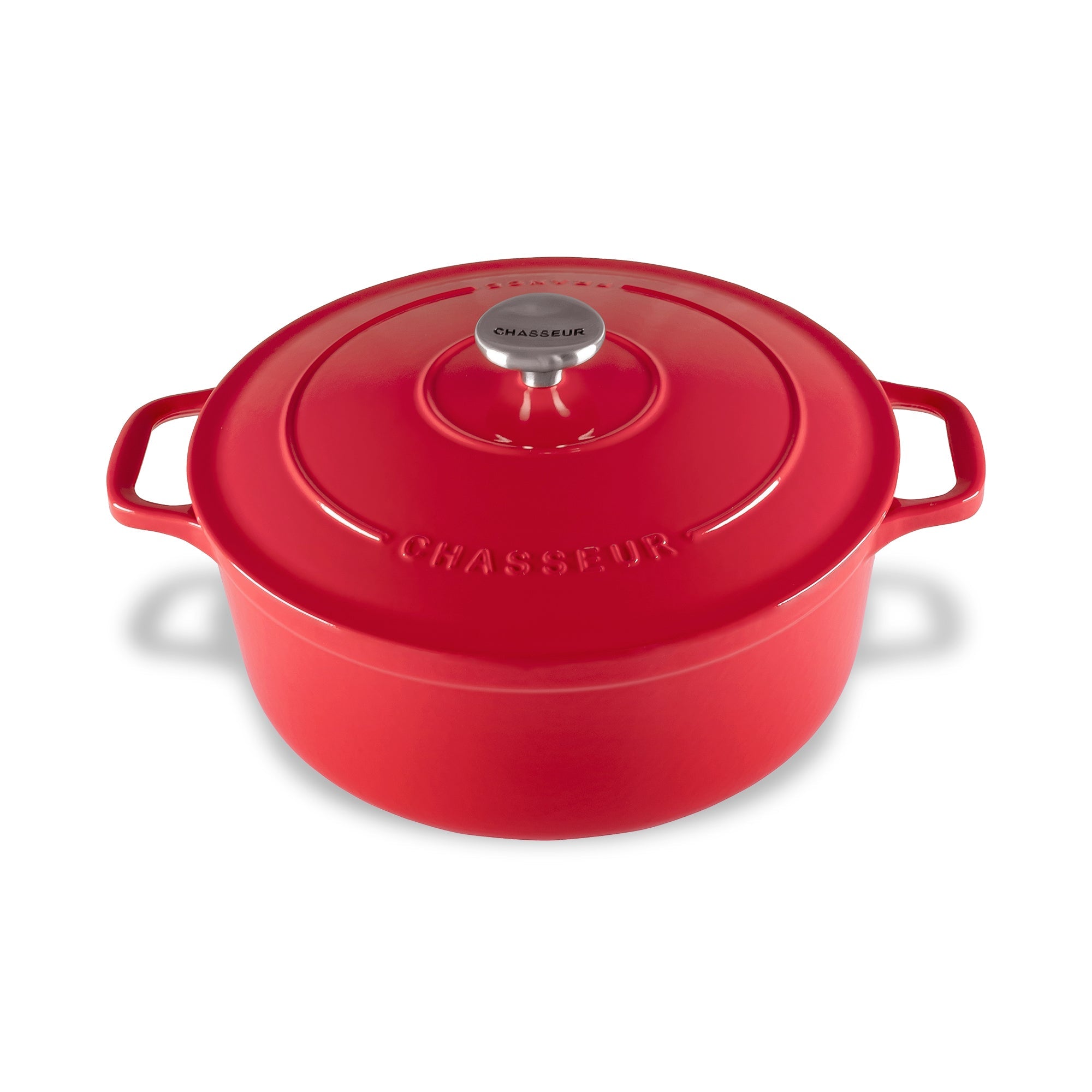 Chasseur Round French Oven - Red