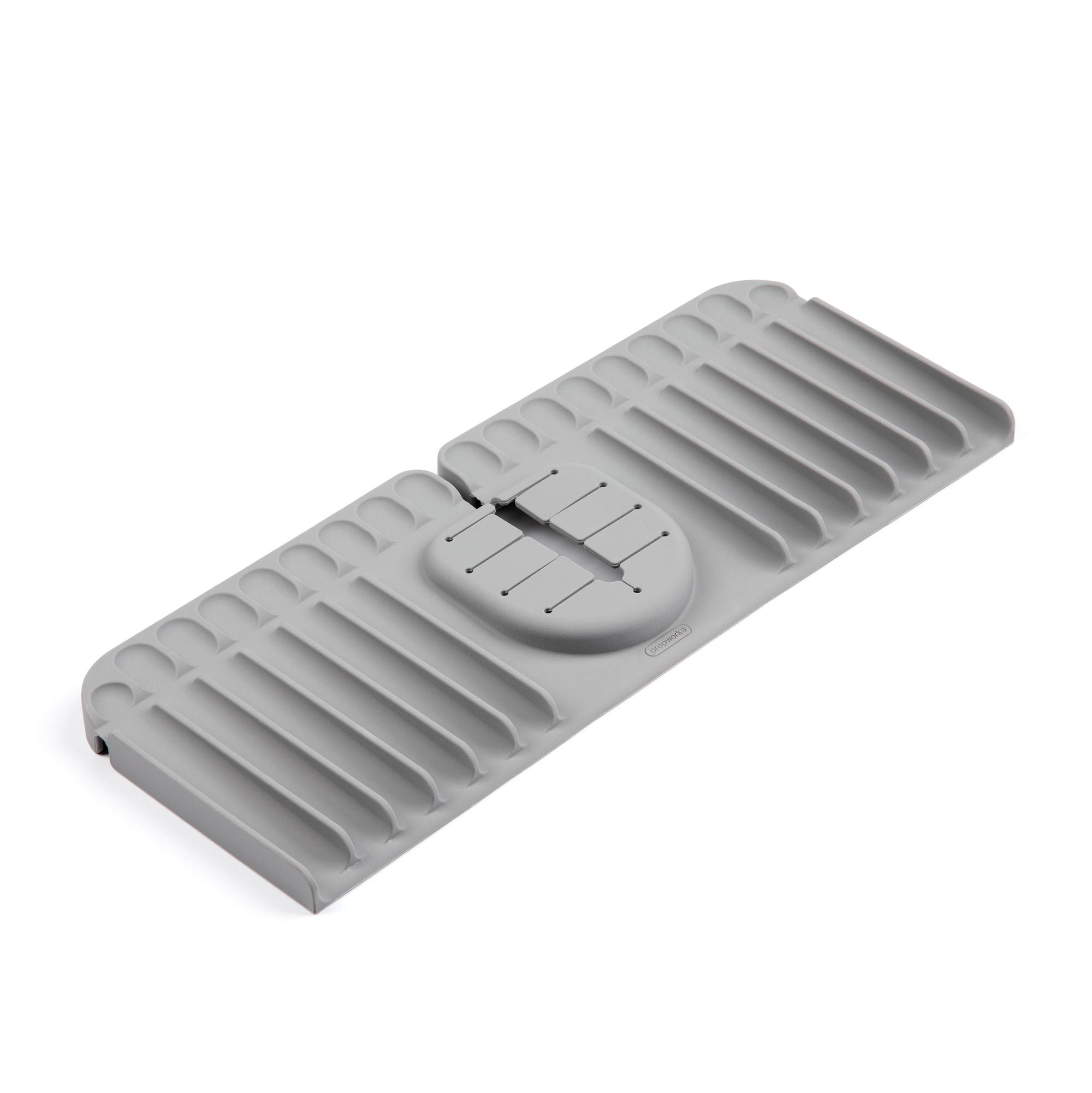 Progressive Silicone Sink Mat with Splash Guard