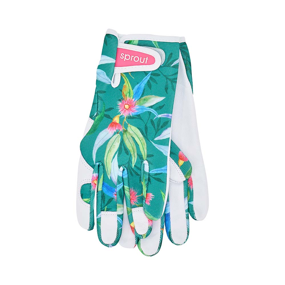 Annabel Trends Sprout Goatskin Gloves Navy