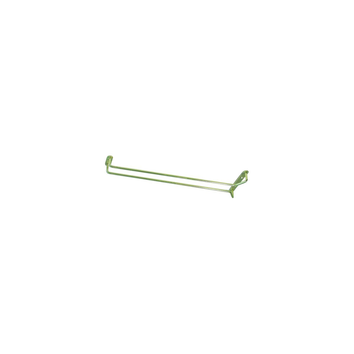 Trenton Glass Hanger - Single Row (250mm - Brass)