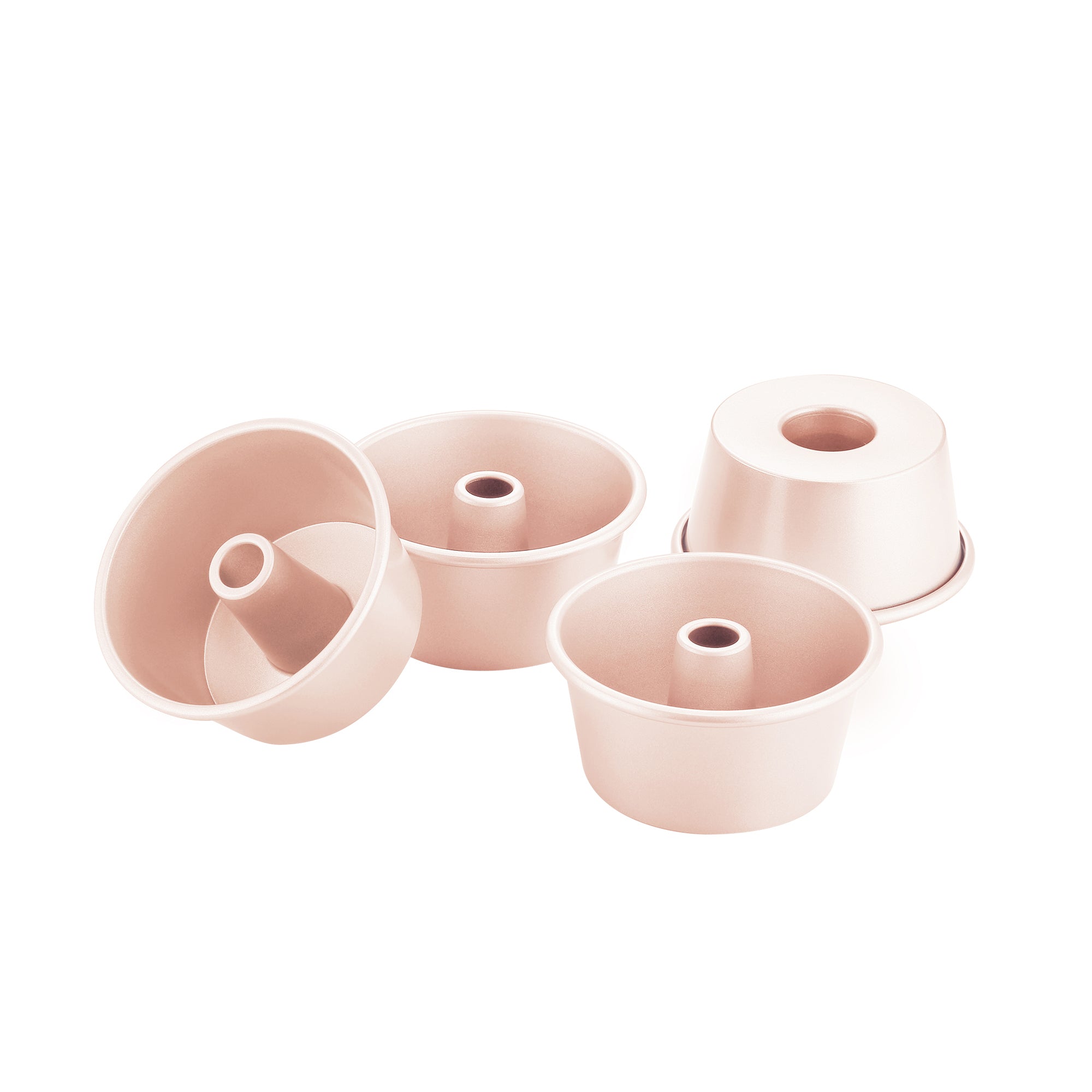 CHEFMADE Mini Angel Cake Pan 10cm Set of 4 (WK9032-4)