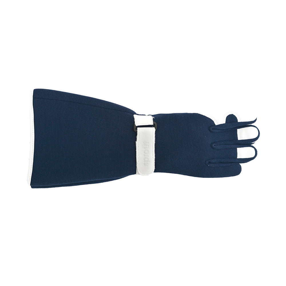 Annabel Trends Sprout Long Sleeve Garden Gloves Navy