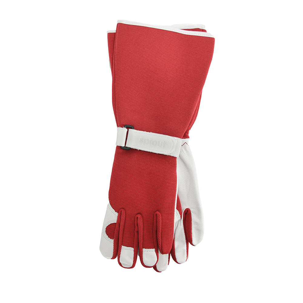 Annabel Trends Sprout Long Sleeve Garden Gloves Coral