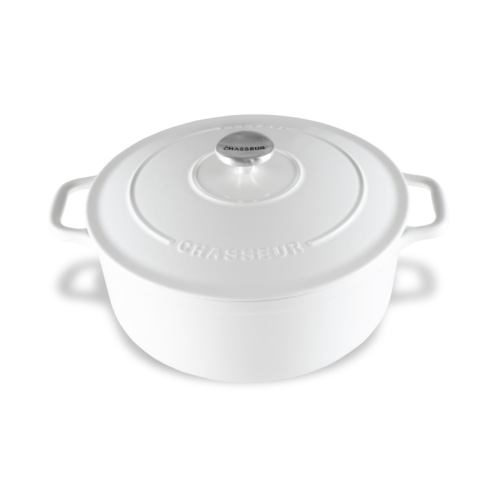Chasseur Round French Oven - Brilliant White