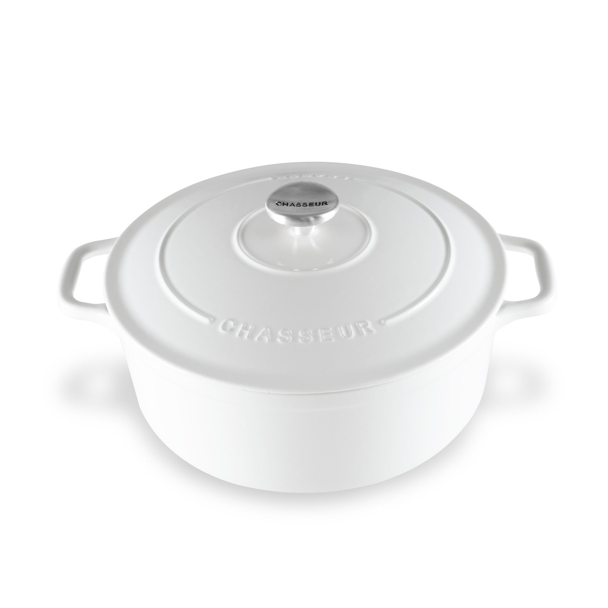 Chasseur Round French Oven - Brilliant White