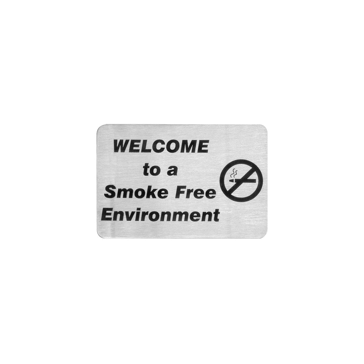 Trenton Welcome to a Smoke Free Environment Wall Sign