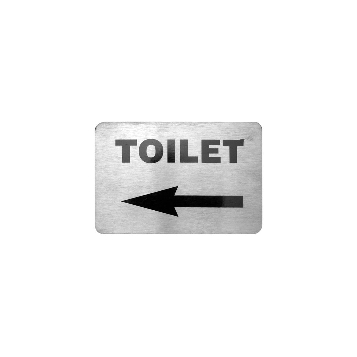 Trenton Toilet Left Arrow Wall Sign