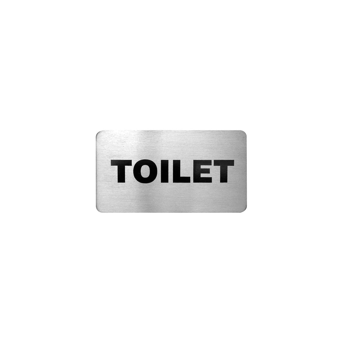 Trenton Toilet Wall Sign
