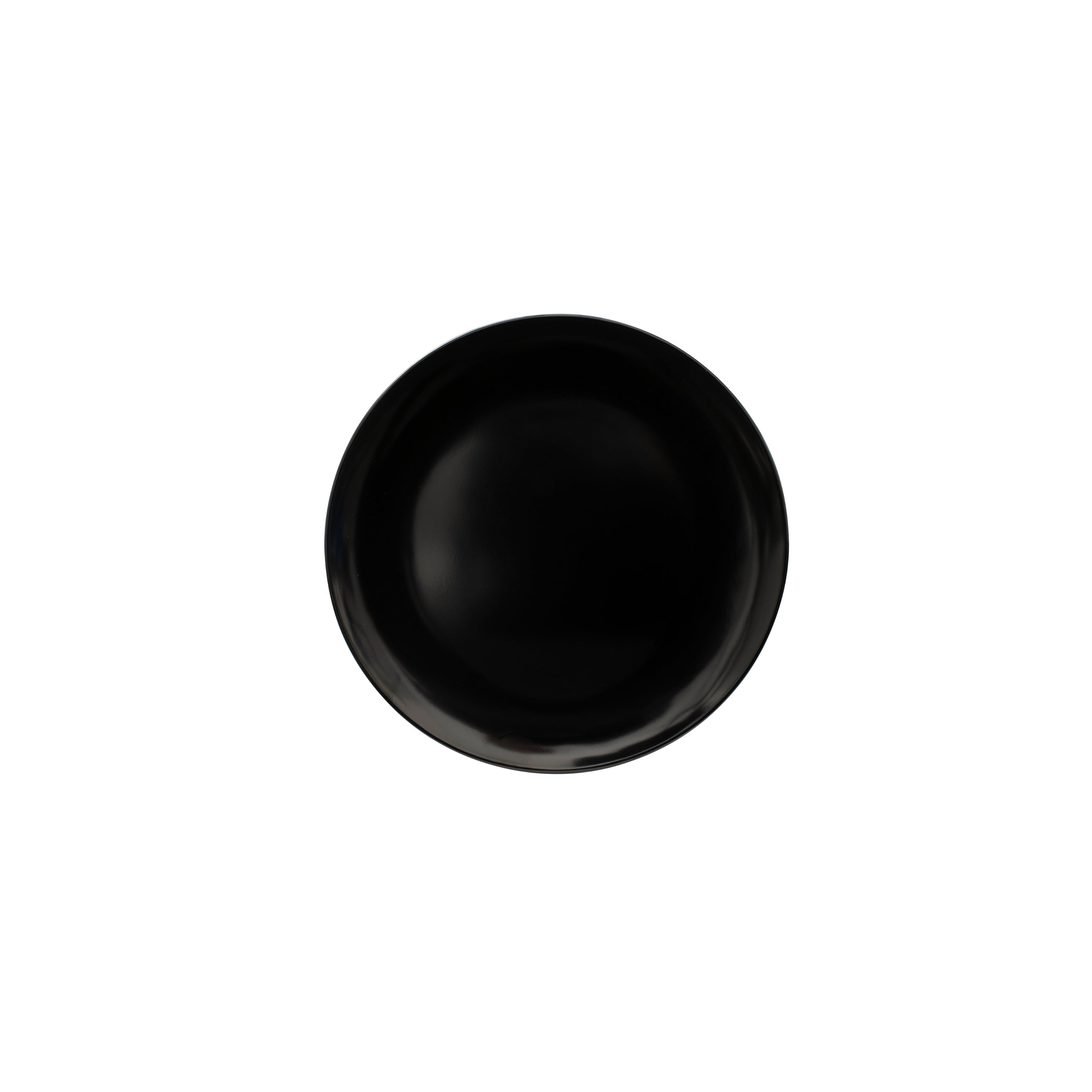 Serroni Melamine Side Plate 20cm - Black