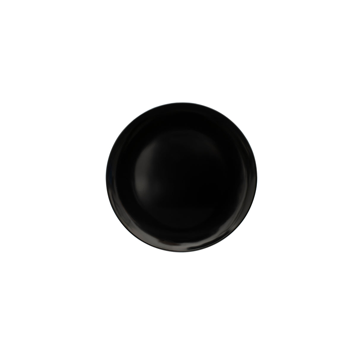 Serroni Melamine Side Plate 20cm - Black
