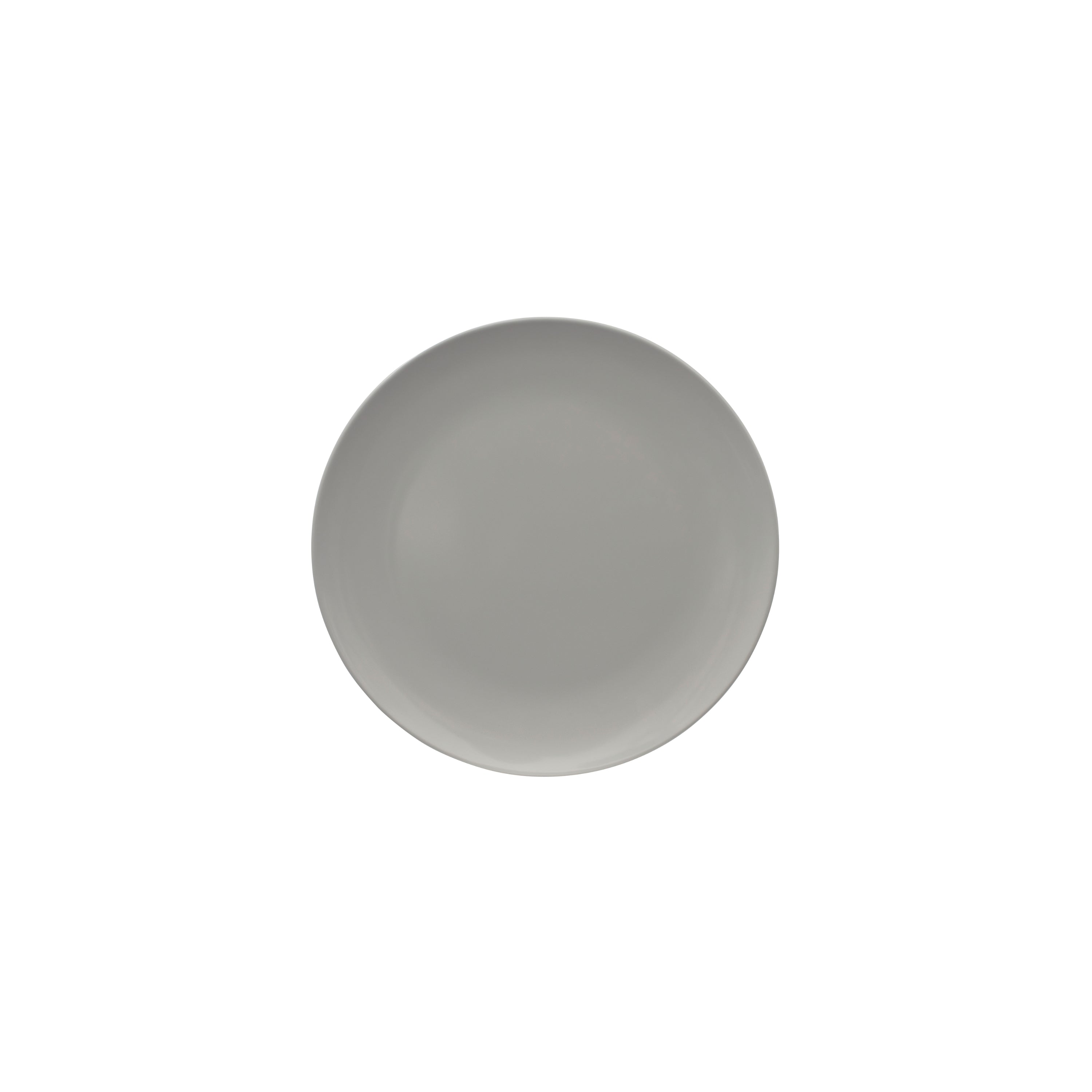 Serroni Melamine Side Plate 20cm - Dusty Grey