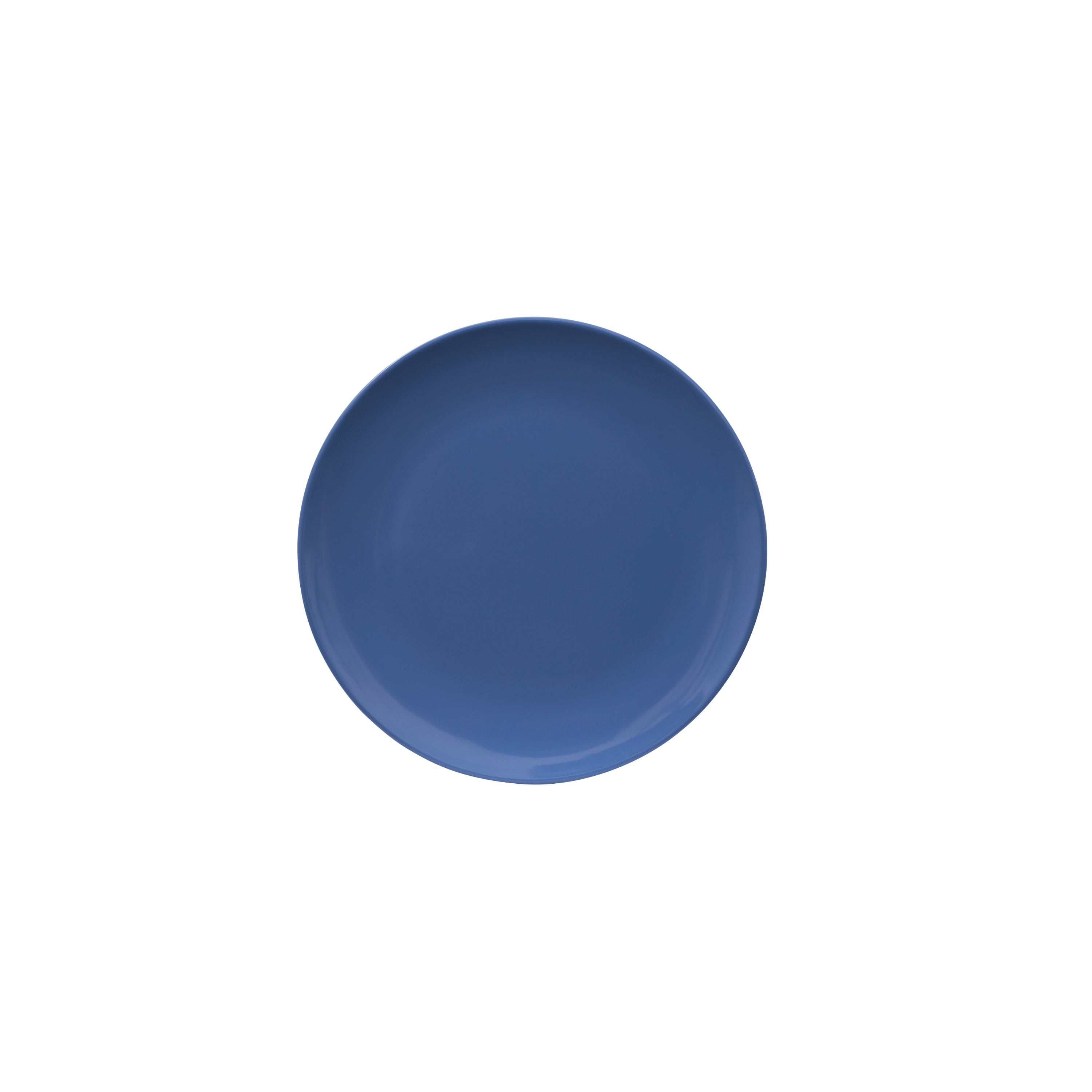 Serroni Melamine Lunch Plate 25cm - Cornflower Blue