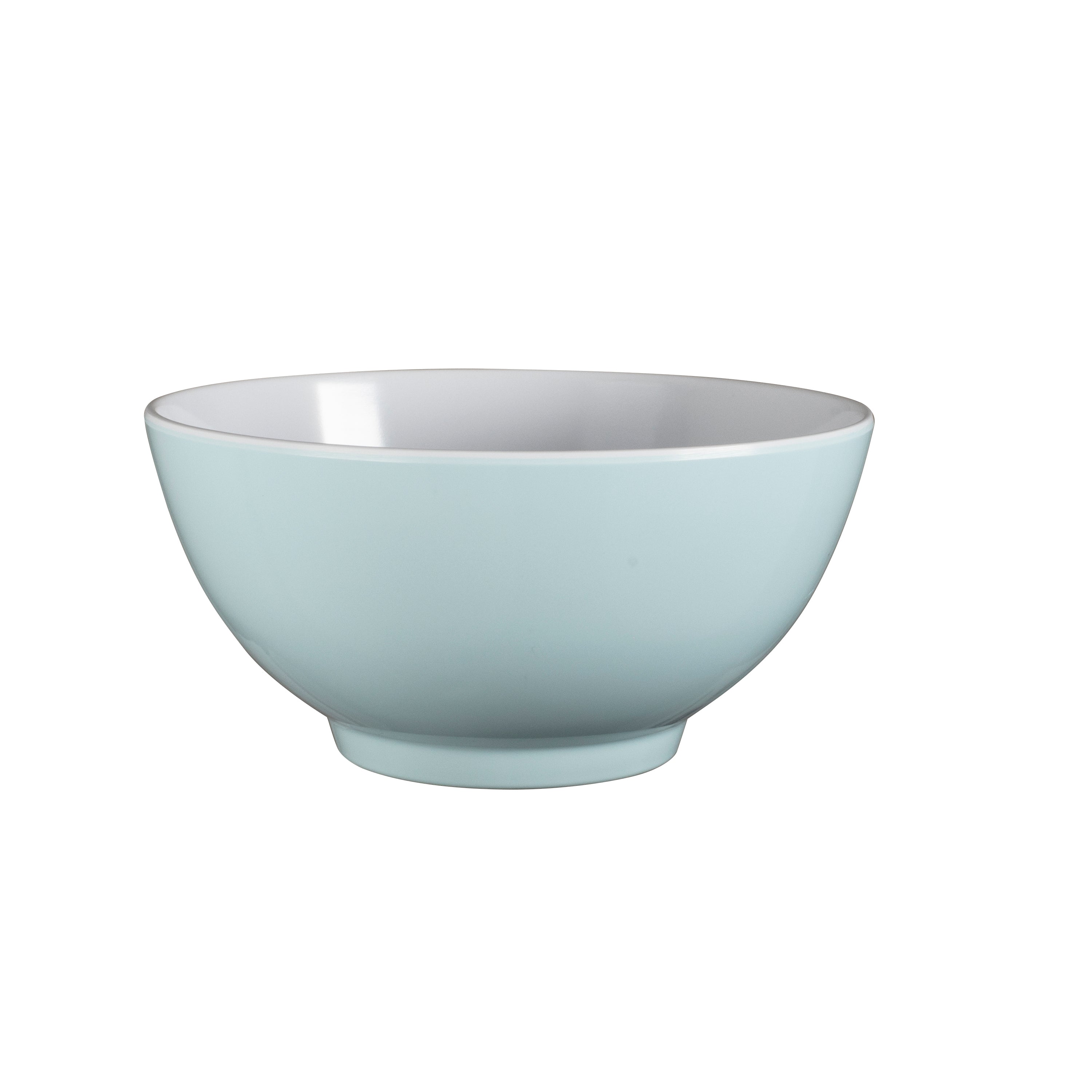 Serroni Two-Tone Melamine Bowl 15cm - Duck Egg Blue