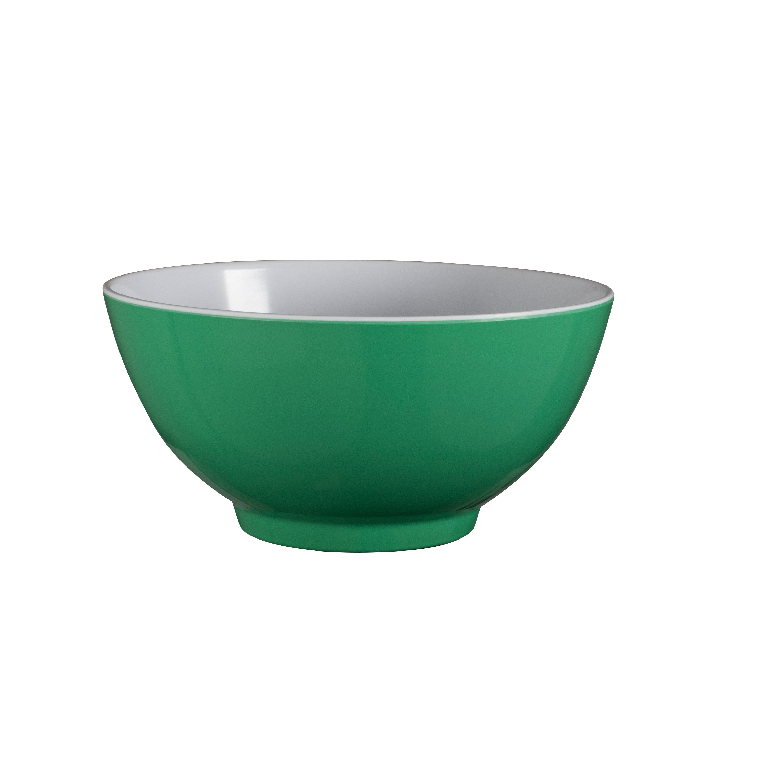 Serroni Two-Tone Melamine Bowl 15cm - Forrest Green