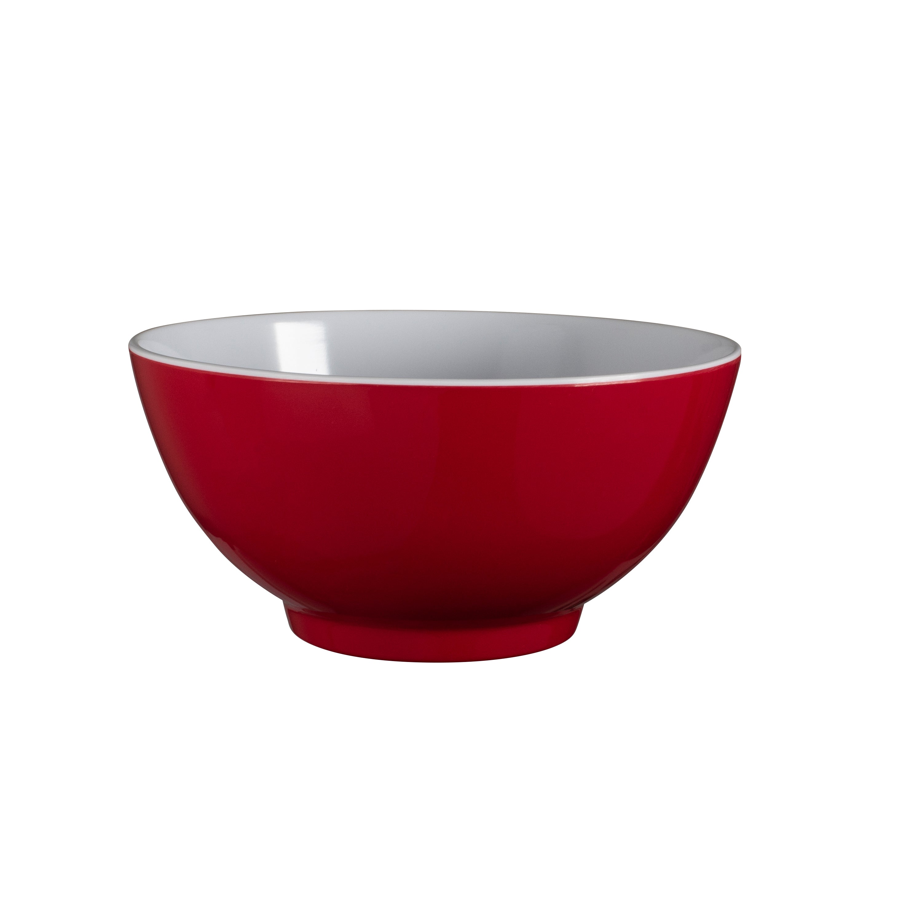 Serroni Two-Tone Melamine Bowl 15cm - Red