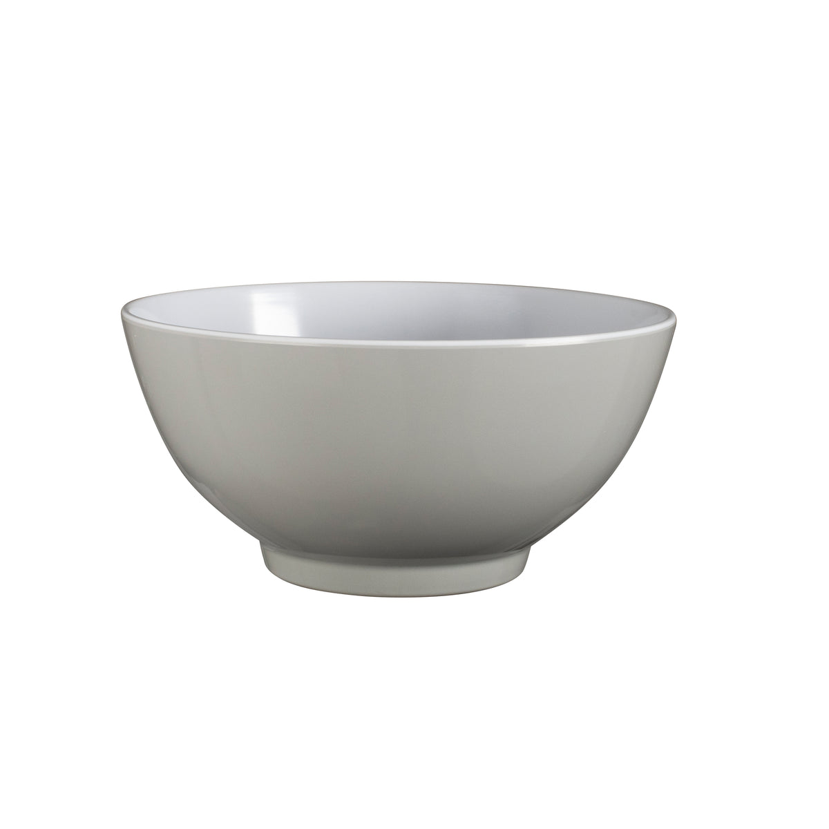 Serroni Two-Tone Melamine Bowl 15cm - Dusty Grey