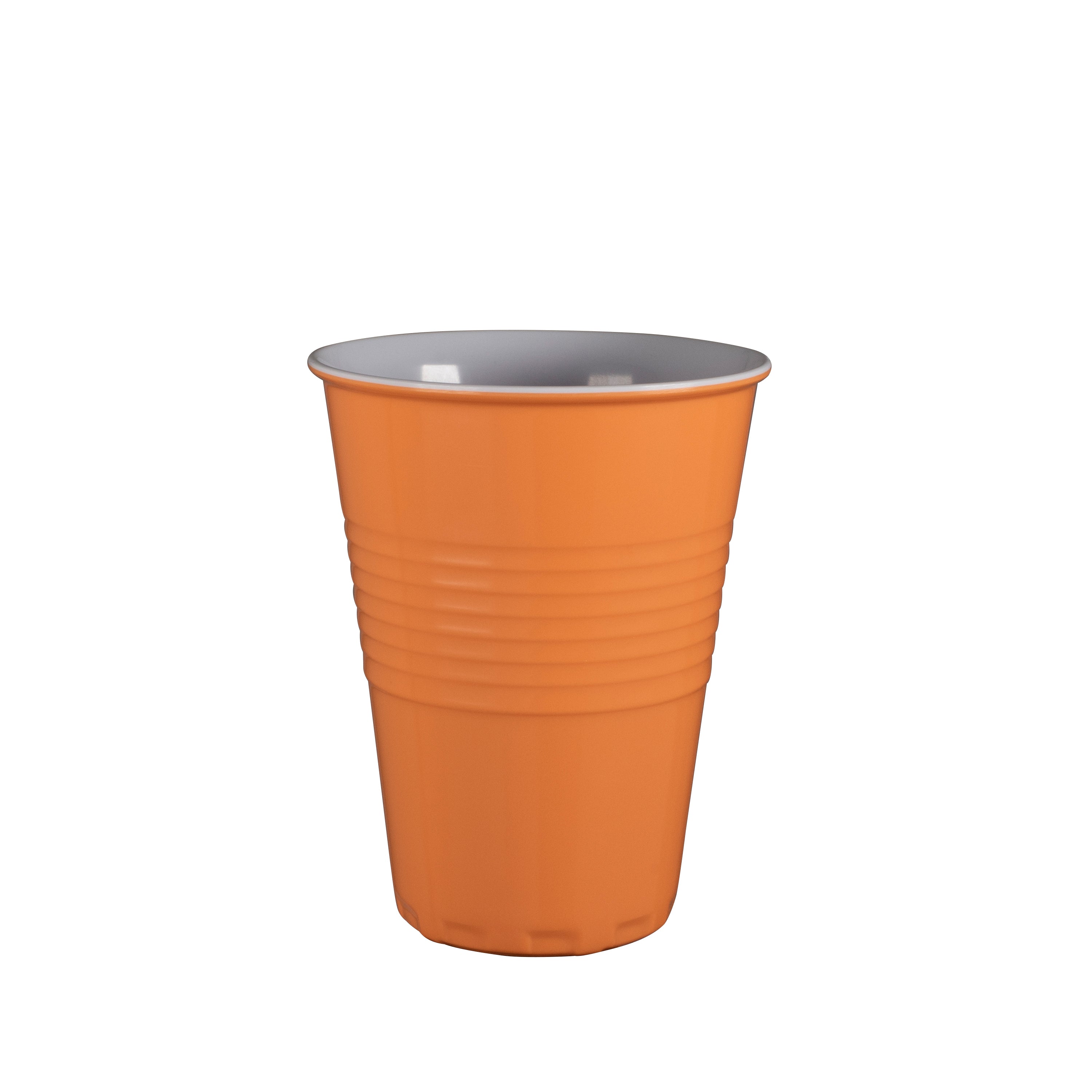 Serroni Miami Two-Tone Melamine Cup (400ml) - Apricot