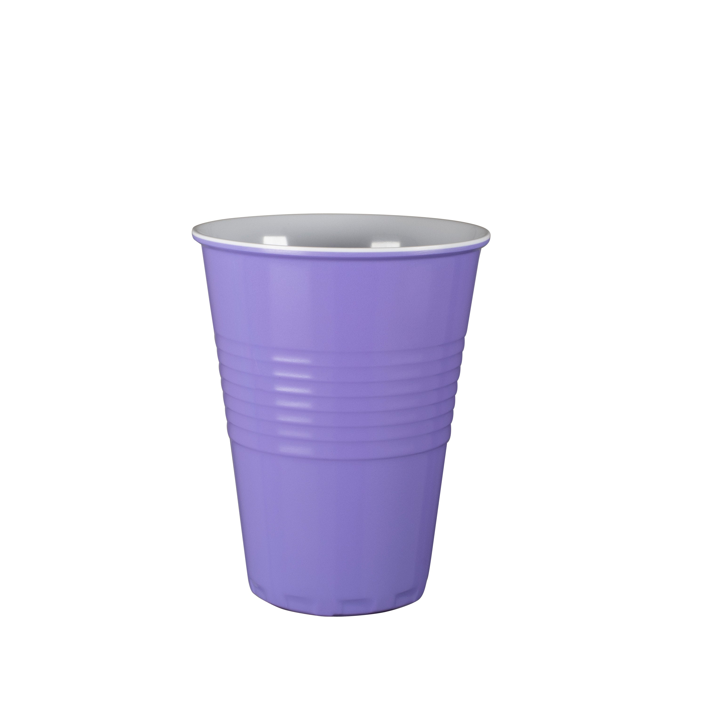 Serroni Miami Two-Tone Melamine Cup (400ml) - Lavender