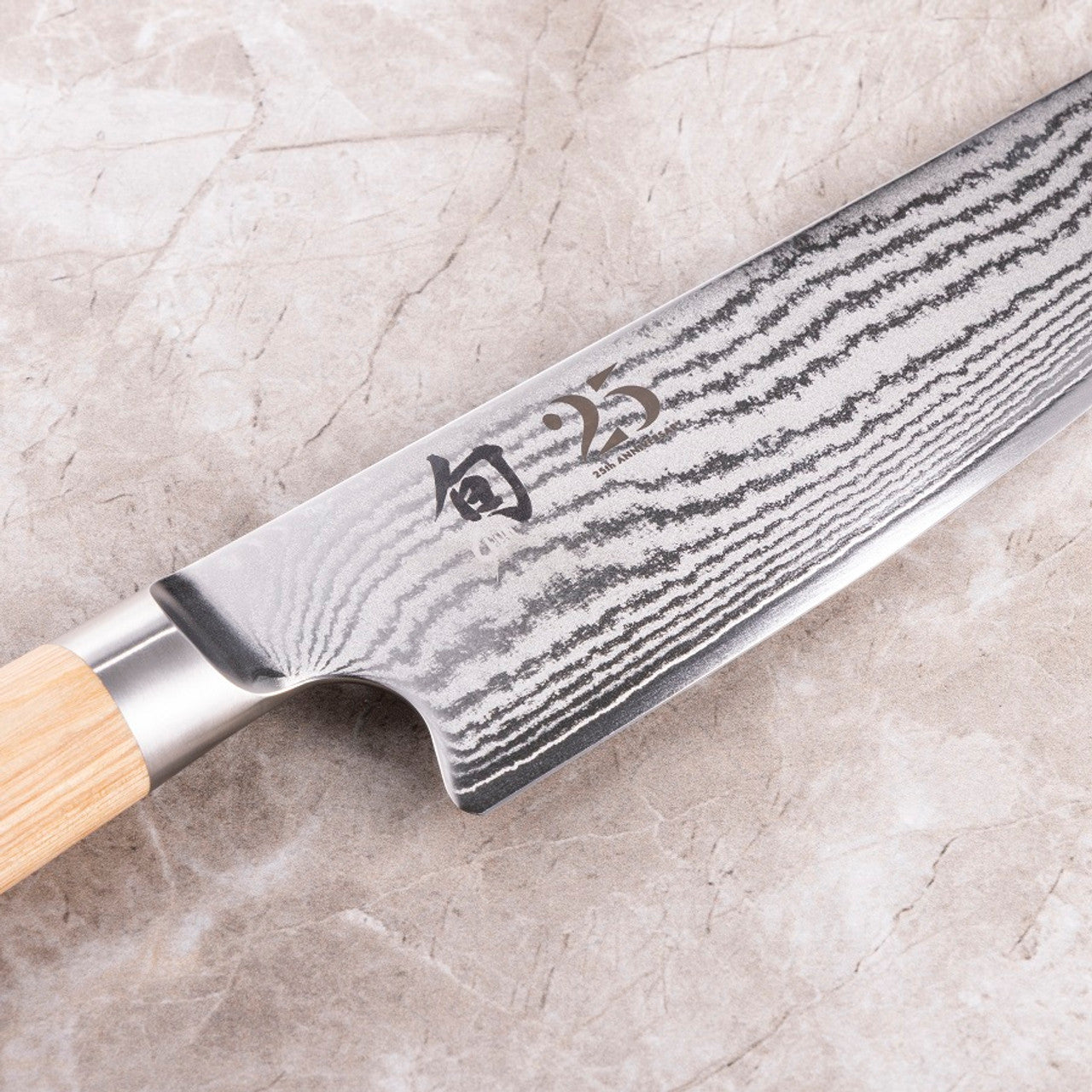 Shun 25th Anniversary White Kiritsuke Knife 20.3cm – Limited Edition
