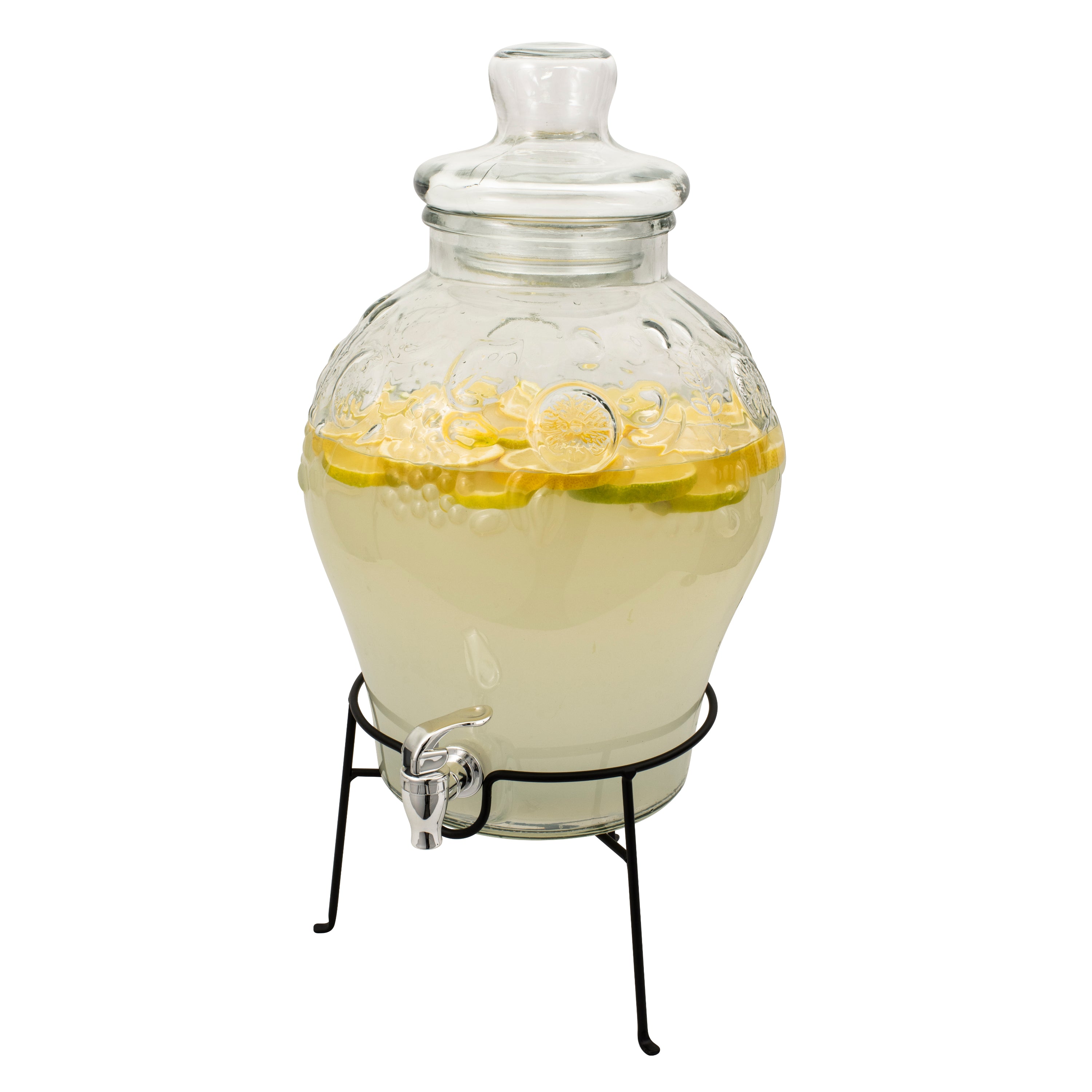 Serroni Saluti Beverage Dispenser with Stand (10L)